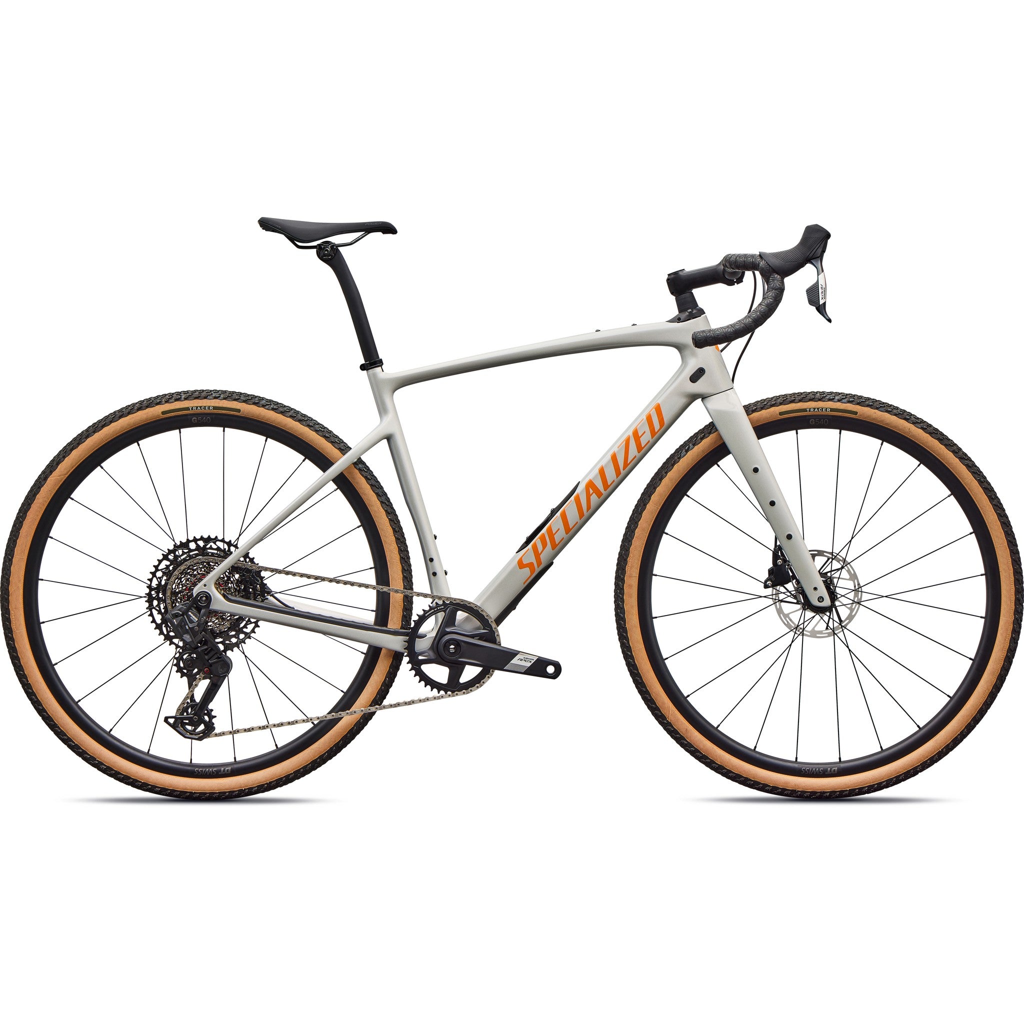 sram apex axs gravel bike 2026 Specialized Diverge 4 Comp Carbon Laurel Green Metallic / Dolomite Metallic