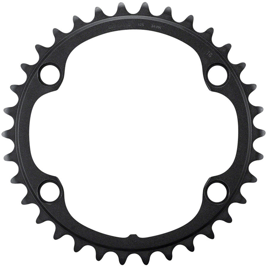 Ultegra FC-R8100 12-Speed Chainring - Asymmetric 110 BCD - Black