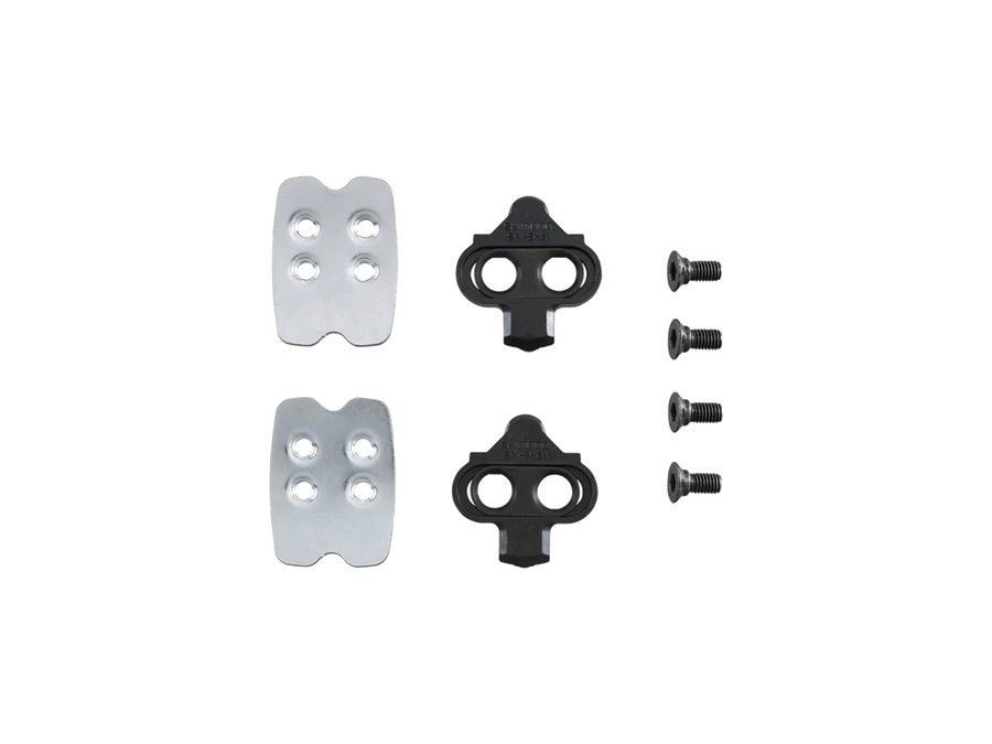 Shimano SPD Cleat Set Single Direction Release Type SM-SH51 With Cleat Nut_Main.webp