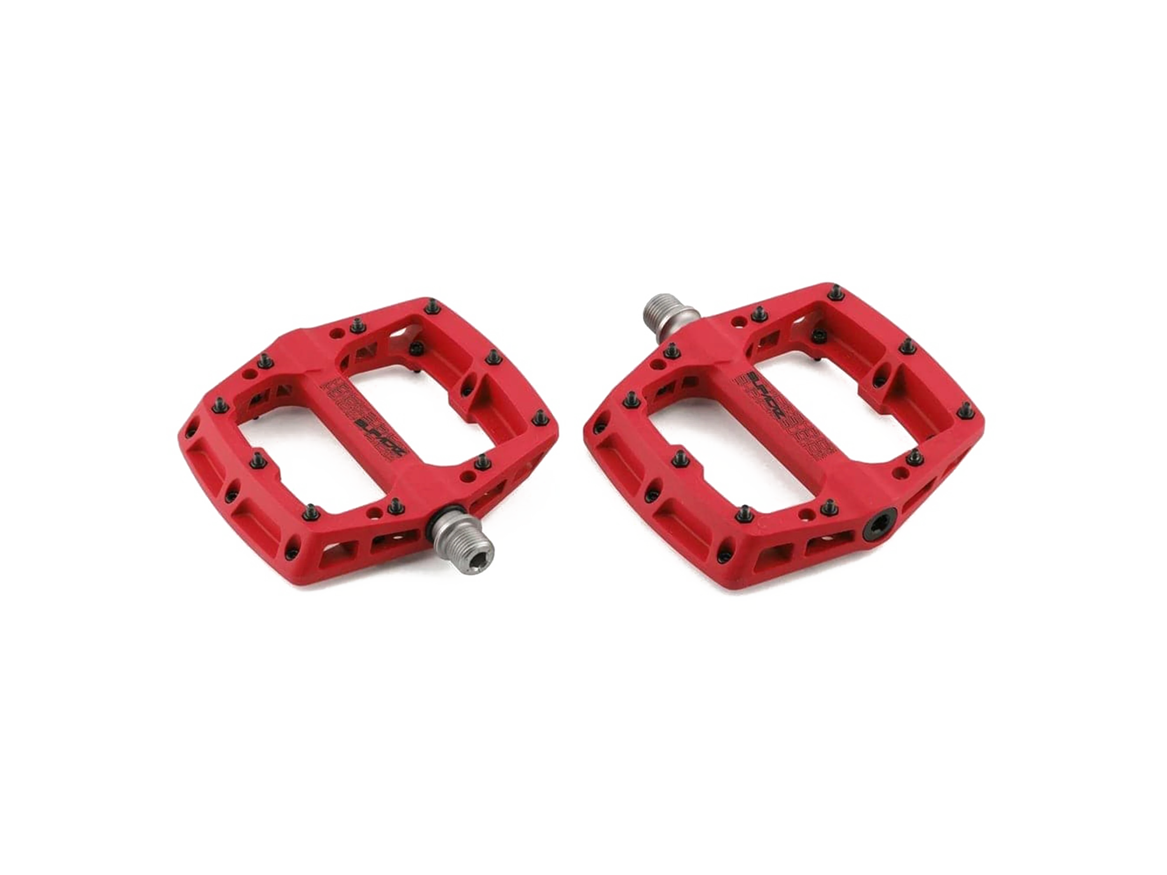 mtb pedals red Supacaz Smash Pedal – Thermopoly Red – Epic Cycles