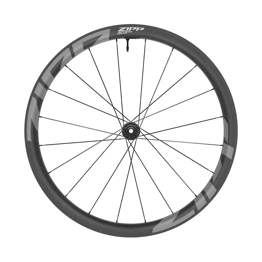 Zipp 303 SW Front Wheel - 700, 12 x 100mm, Center-Lock, Tubeless, Carbon, w/ Wheel Sensor, A1