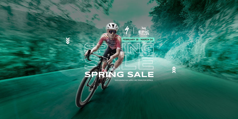 Welcome Spring! Time to UPGRADE and RIDE EPIC!