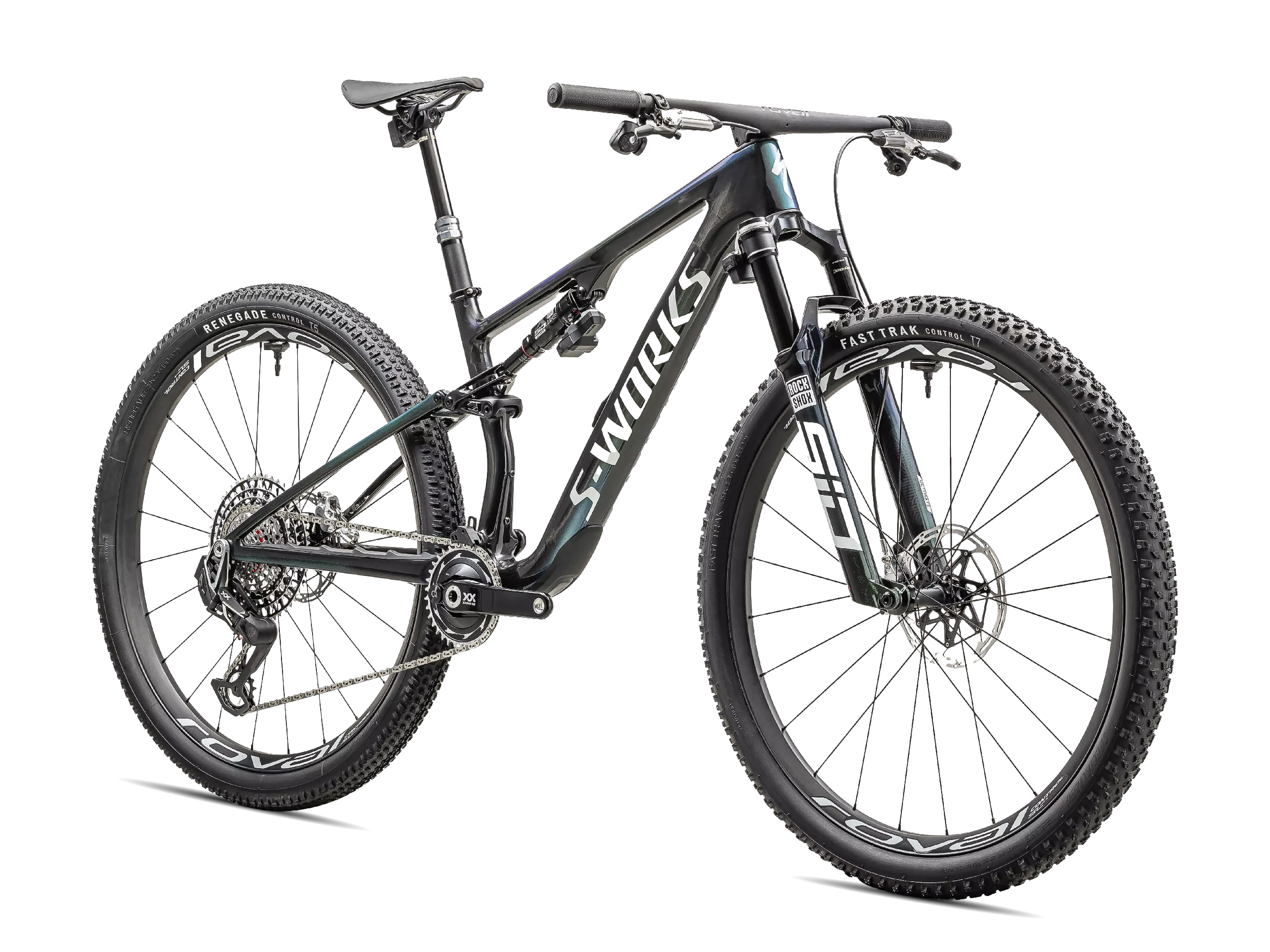 2024 Epic 8 S-Works 2024_Gloss Carbon: Metallic Vivid Pink: Viavi Magenta Gold: Metallic Midnight Shadow_Front.webp