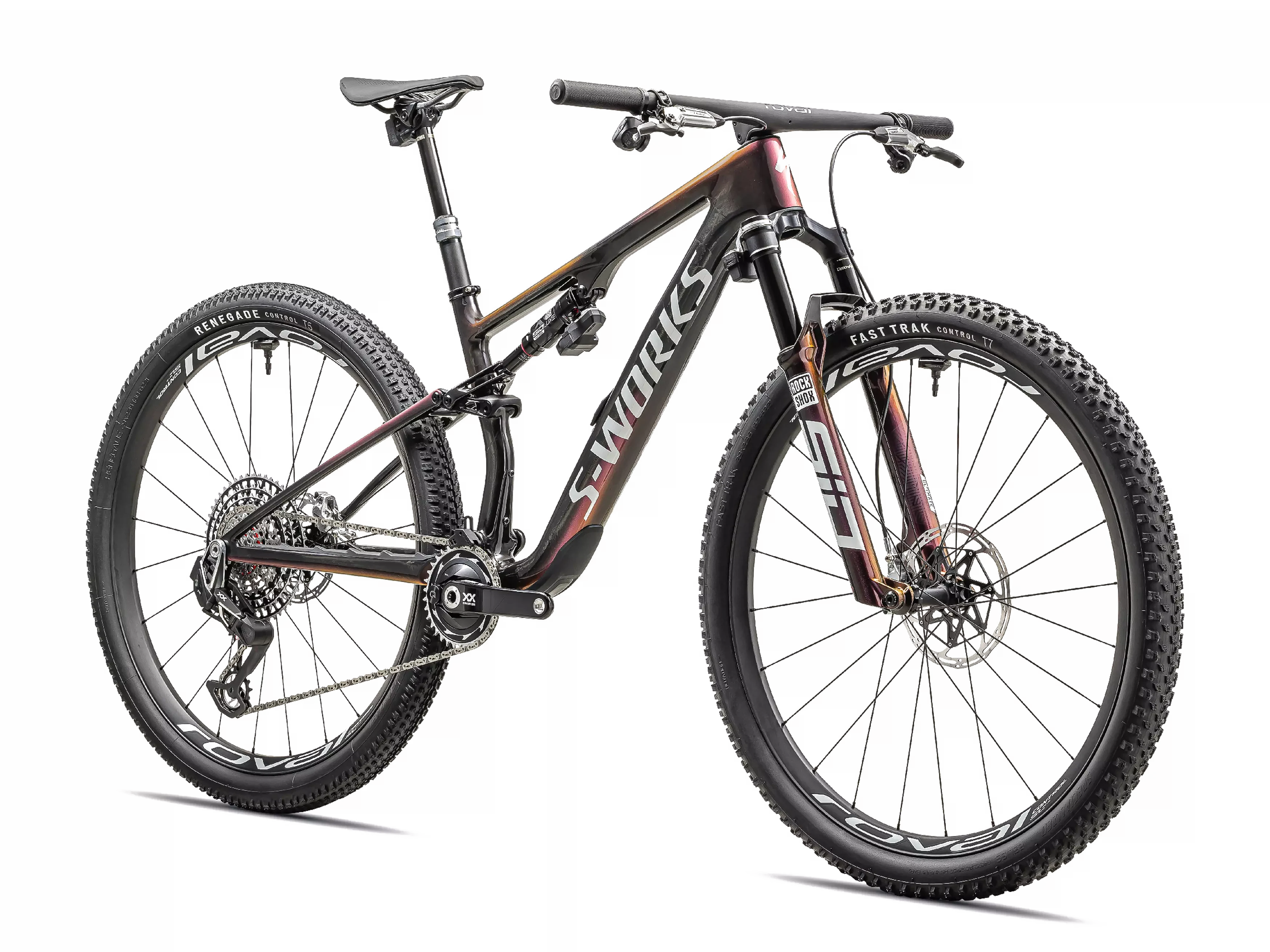 2024 S-Works Epic 8_Gloss Carbon: Metallic Vivid Pink: Viavi Magenta Gold: Metallic Midnight Shadow_Front.webp