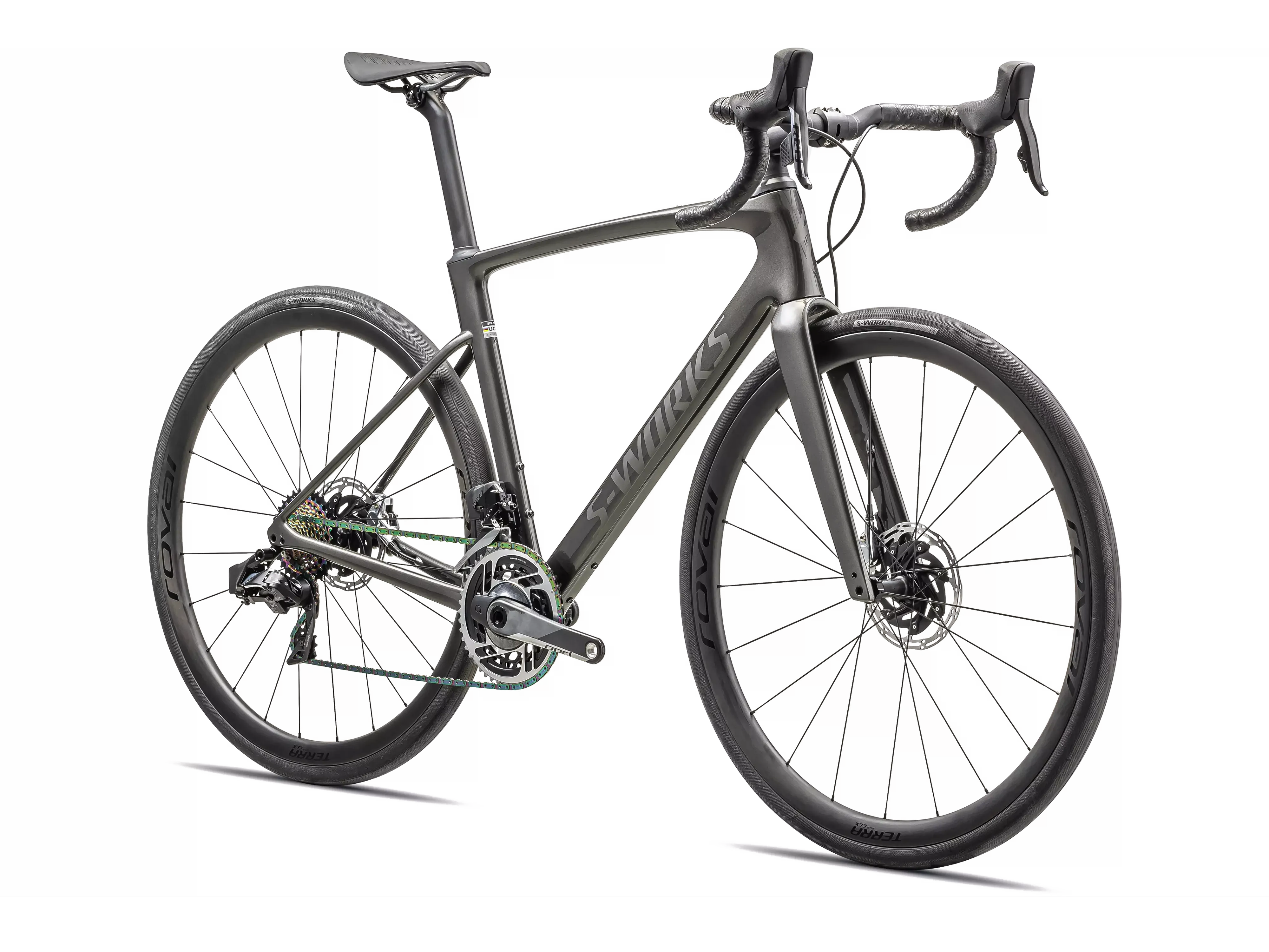 2024 S-Works Roubaix SL8_Gloss Smoke:Satin Black Pearl_Front.webp