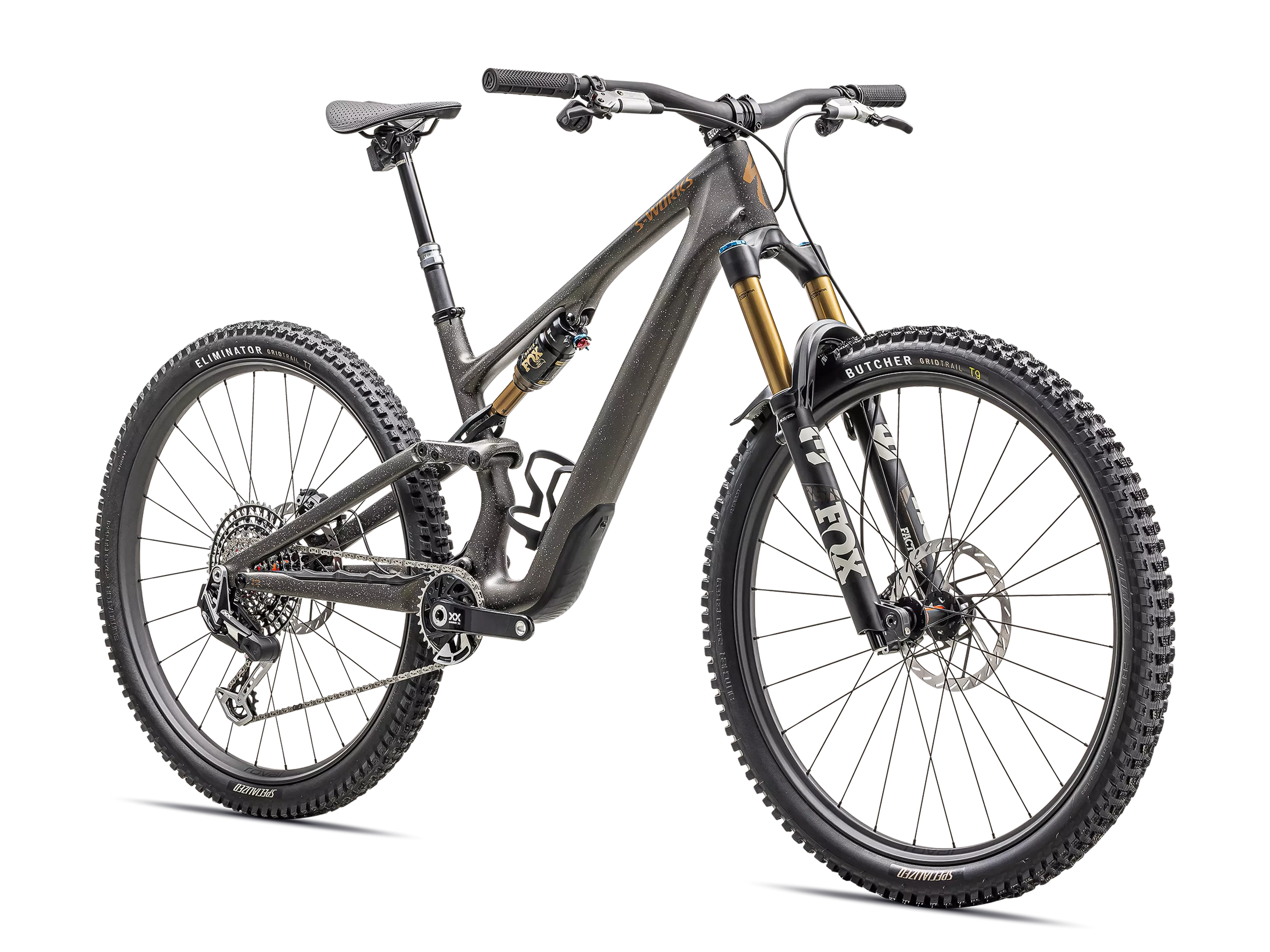 specialized mountainbike 2019 Specialized 2025 Stumpjumper 15 s-works, Satin Gunmetal / Clay / White Mtn / Dove Grey / Gloss Bronze / S1