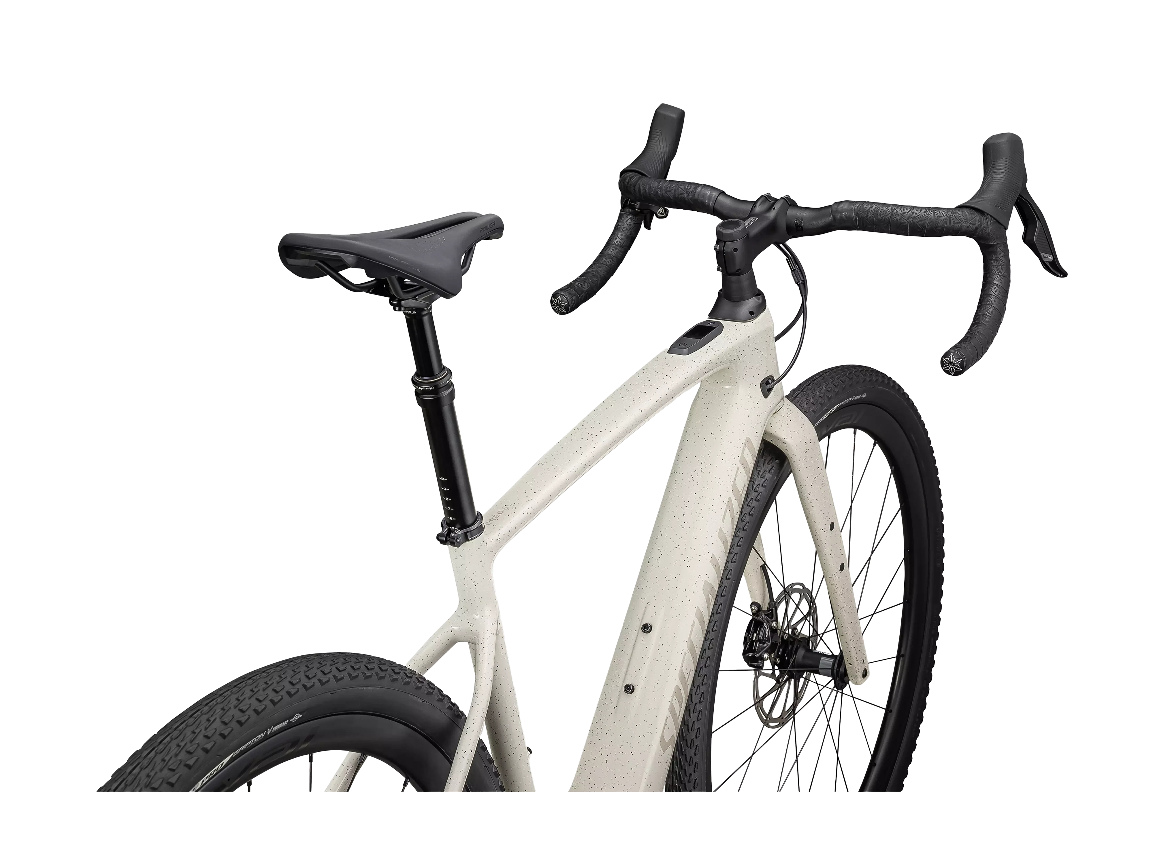 2025 Turbo Creo 2 Expert_Gloss Black Pearl: Birch: Black Pearl Speckle_Detail1.webp
