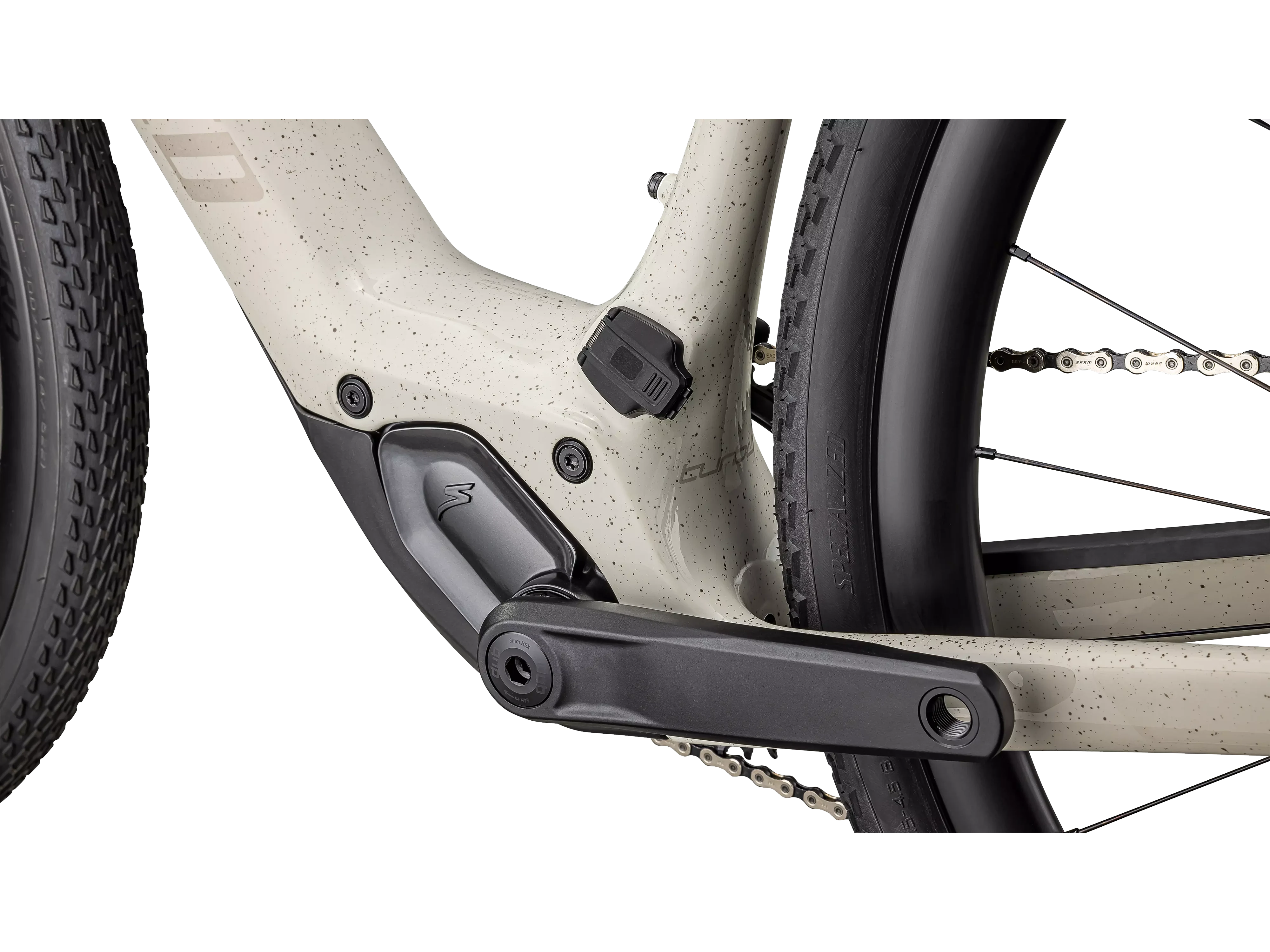2025 Turbo Creo 2 Expert_Gloss Black Pearl: Birch: Black Pearl Speckle_Detail3.webp