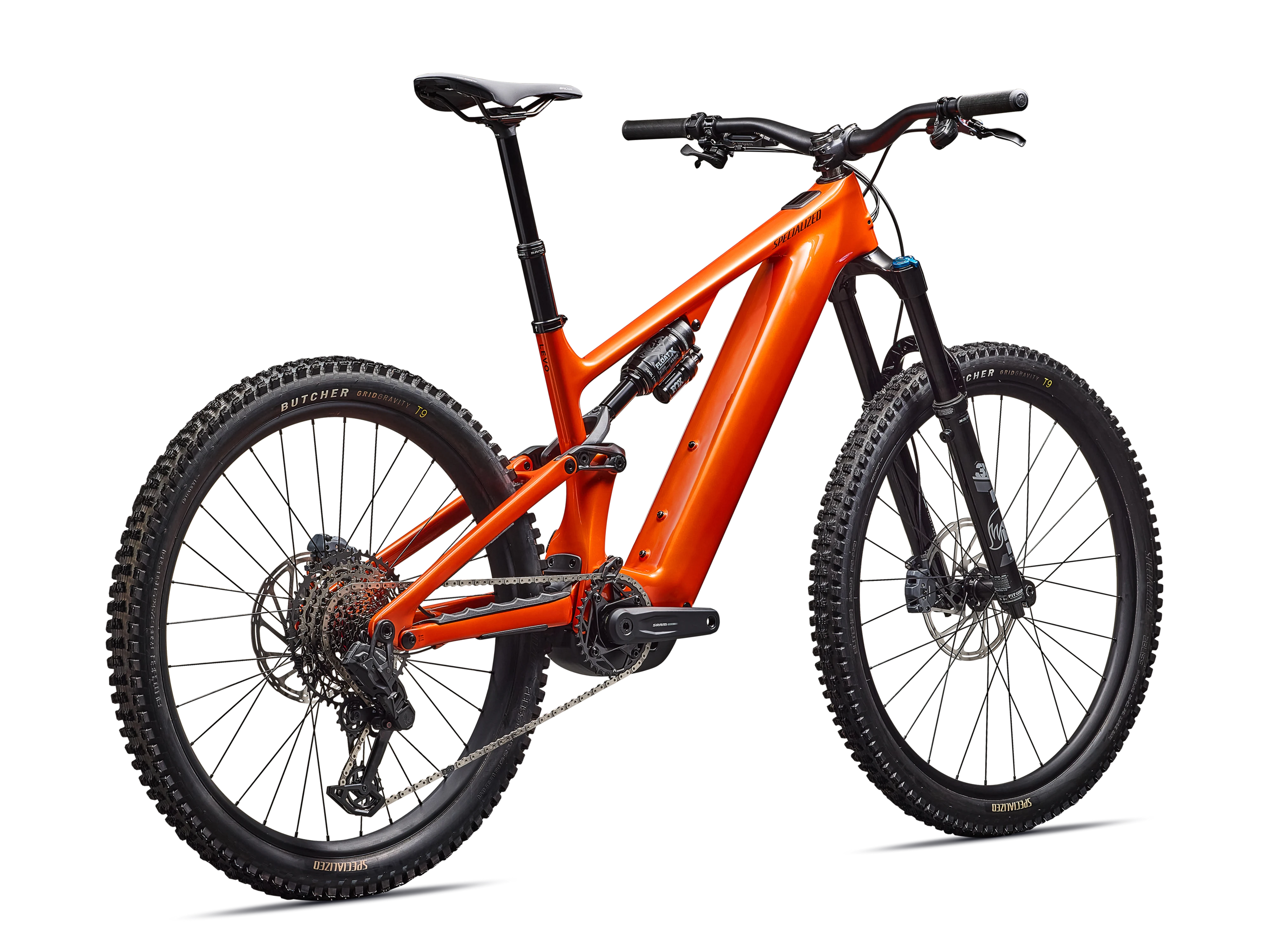 2025 Turbo Levo 4 Comp_Gloss Orange Tint Over Silver Dust : Dark Navy_Back.webp