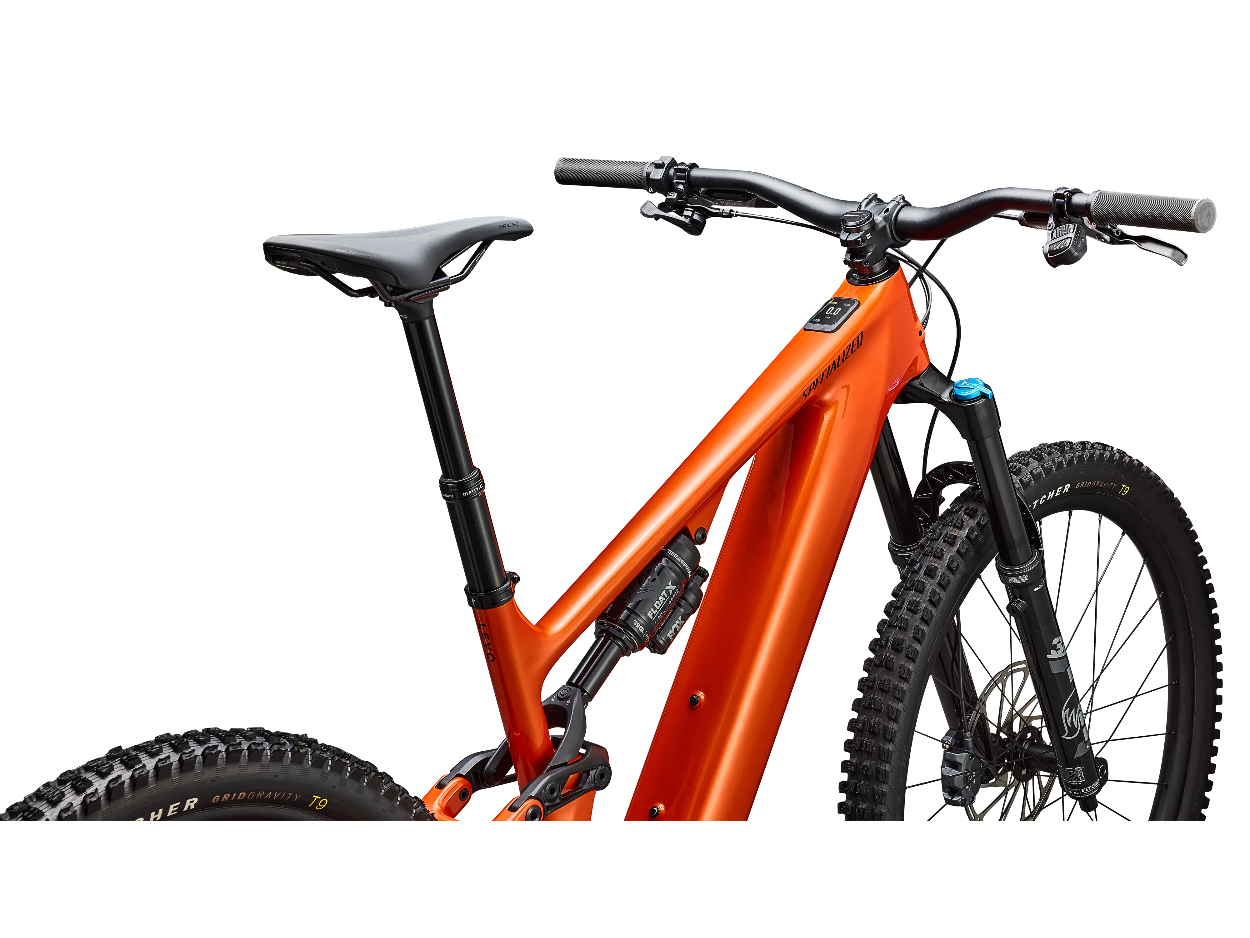 2025 Turbo Levo 4 Comp_Gloss Orange Tint Over Silver Dust : Dark Navy_Detail1.webp