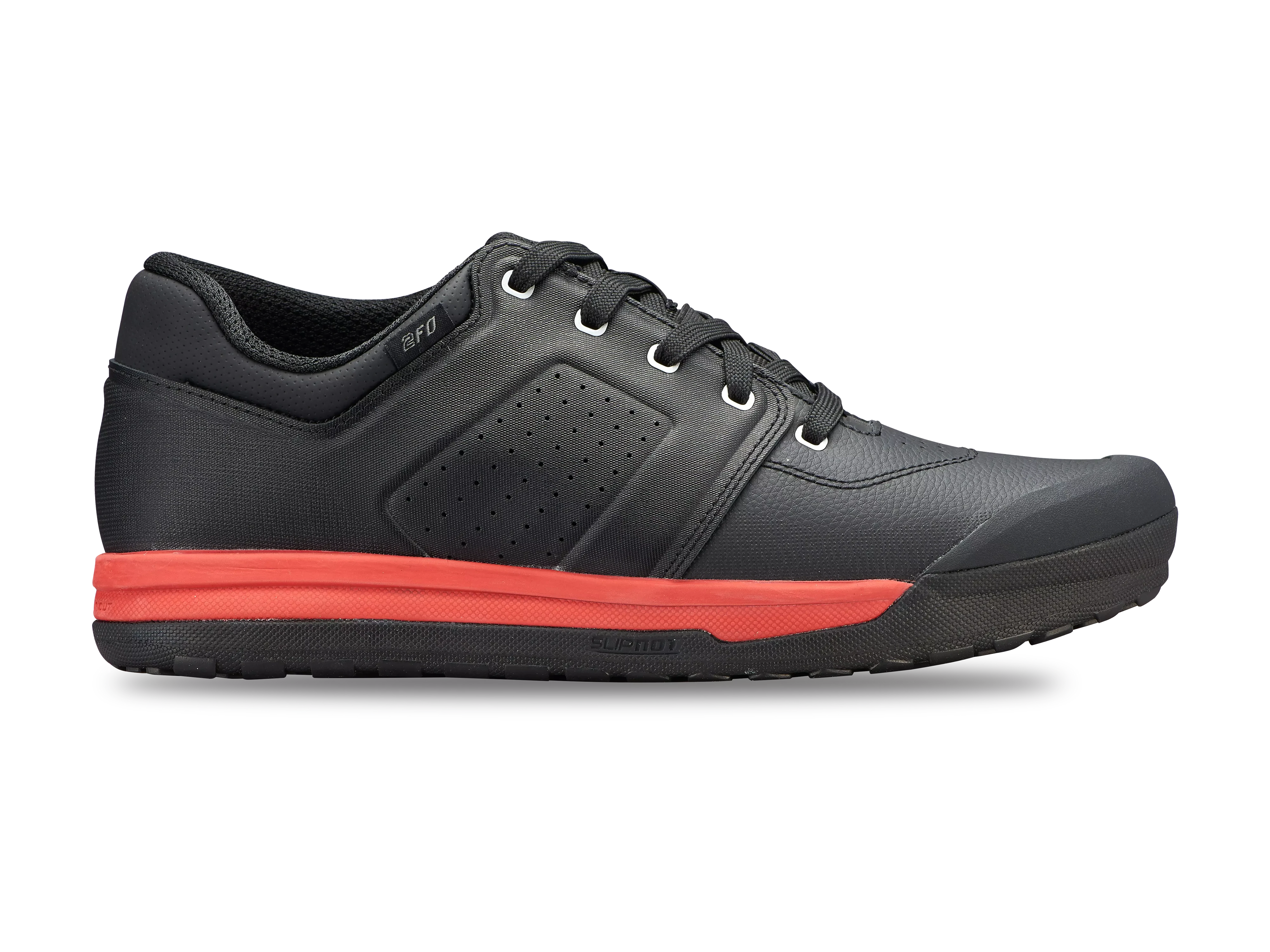 2FO DH Flat Mountain Bike Shoes_Black:redwood_Main.webp