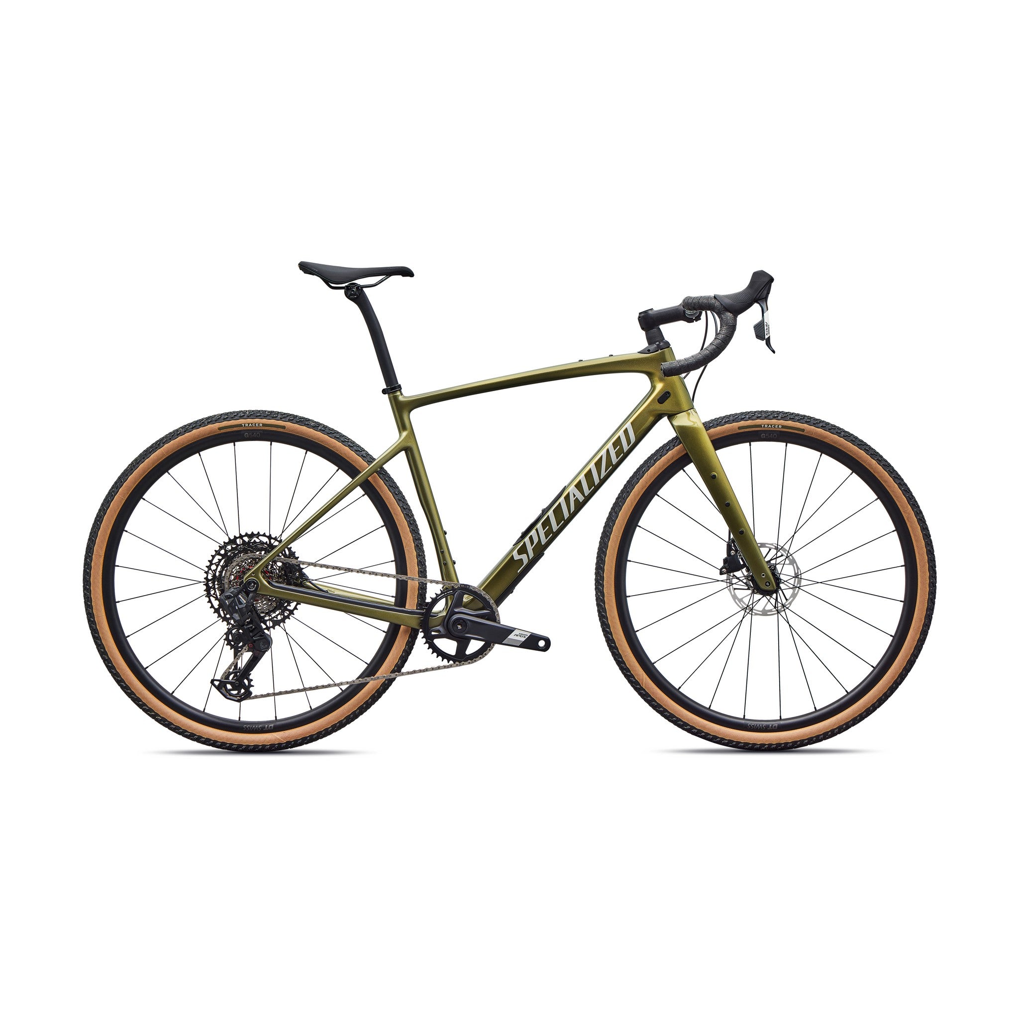 apex mountainbike Specialized Diverge 4 Comp Carbon Laurel Green Metallic / 54