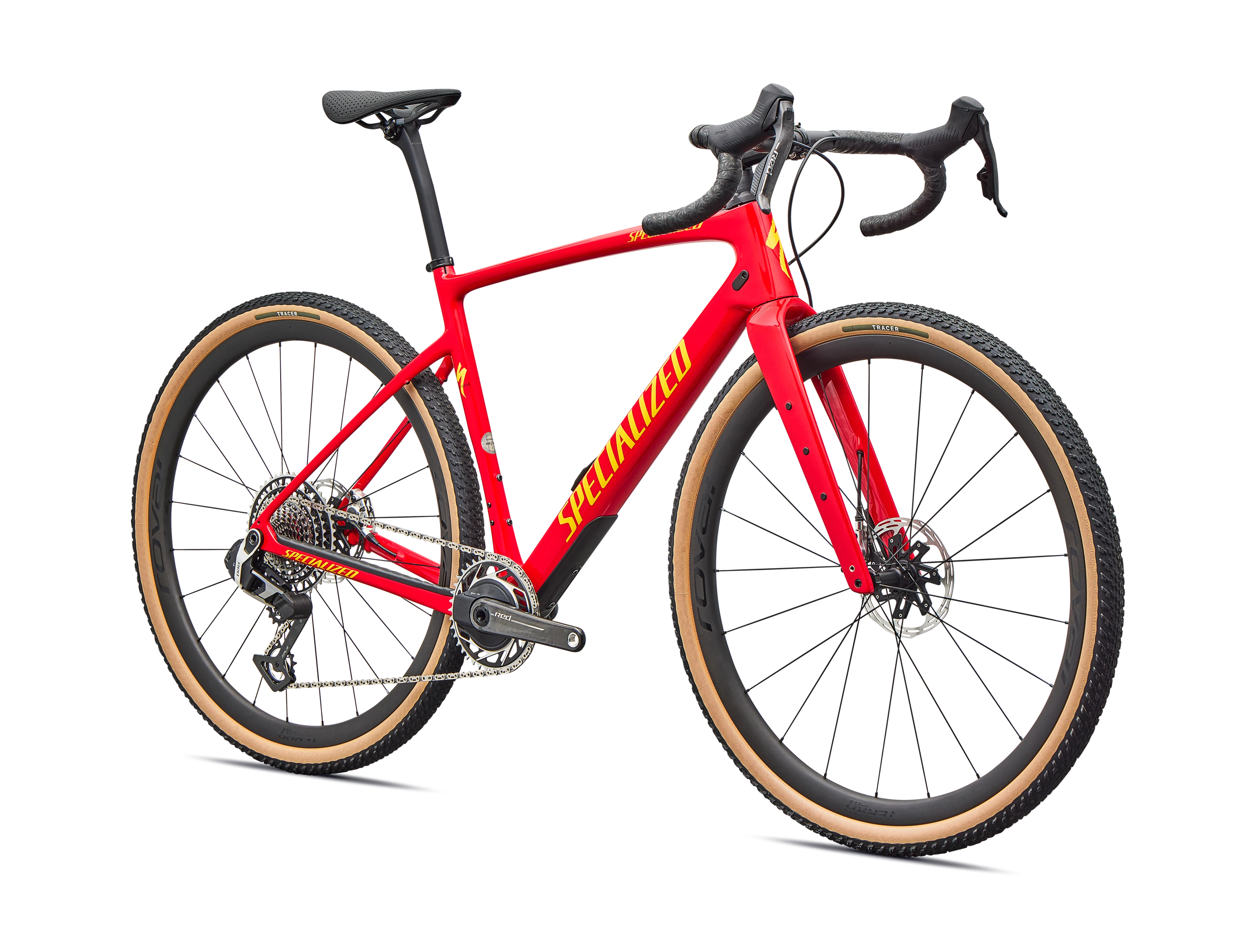 Diverge 4 Pro LTD Sram RED XPLR_Gloss Flow Red Yellow Ltd_Front.webp