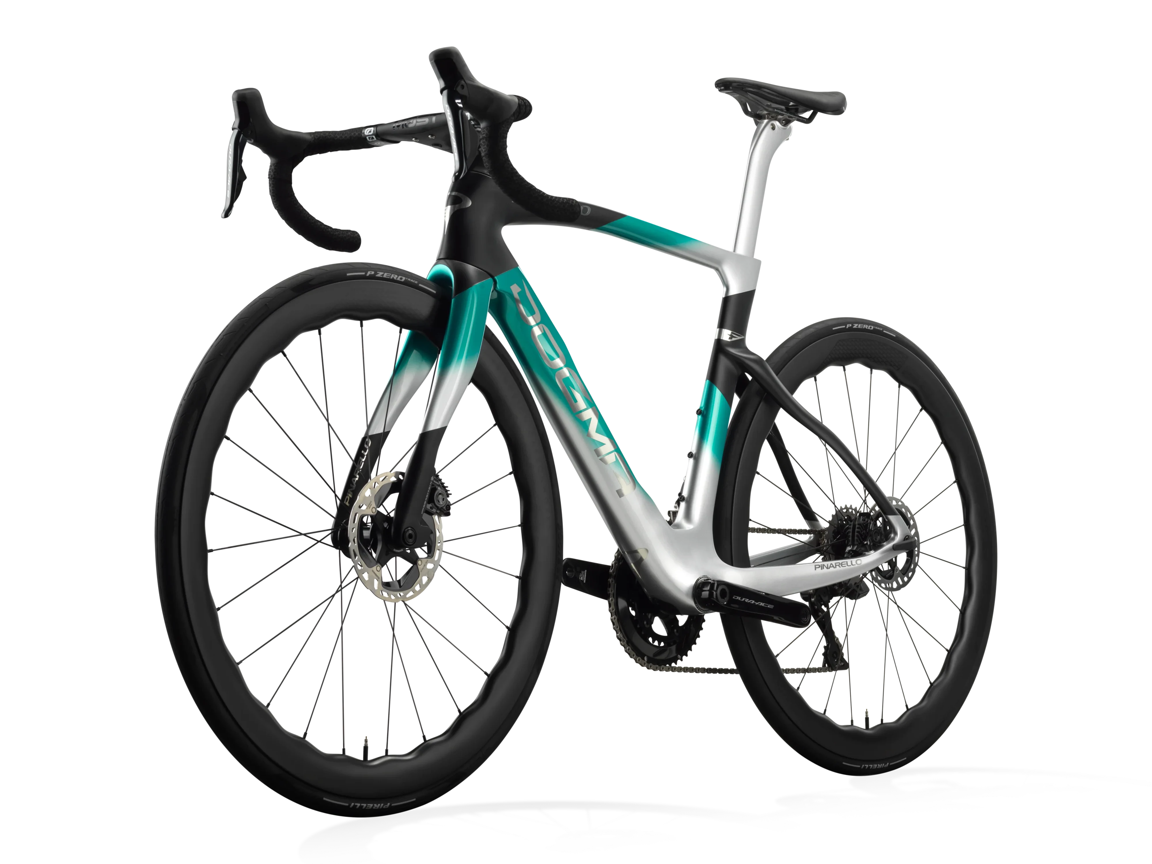 Dogma F Disc 2024 - Dura Ace Di2 (Power Meter)_Road_Nebula Green Silver_Front.webp