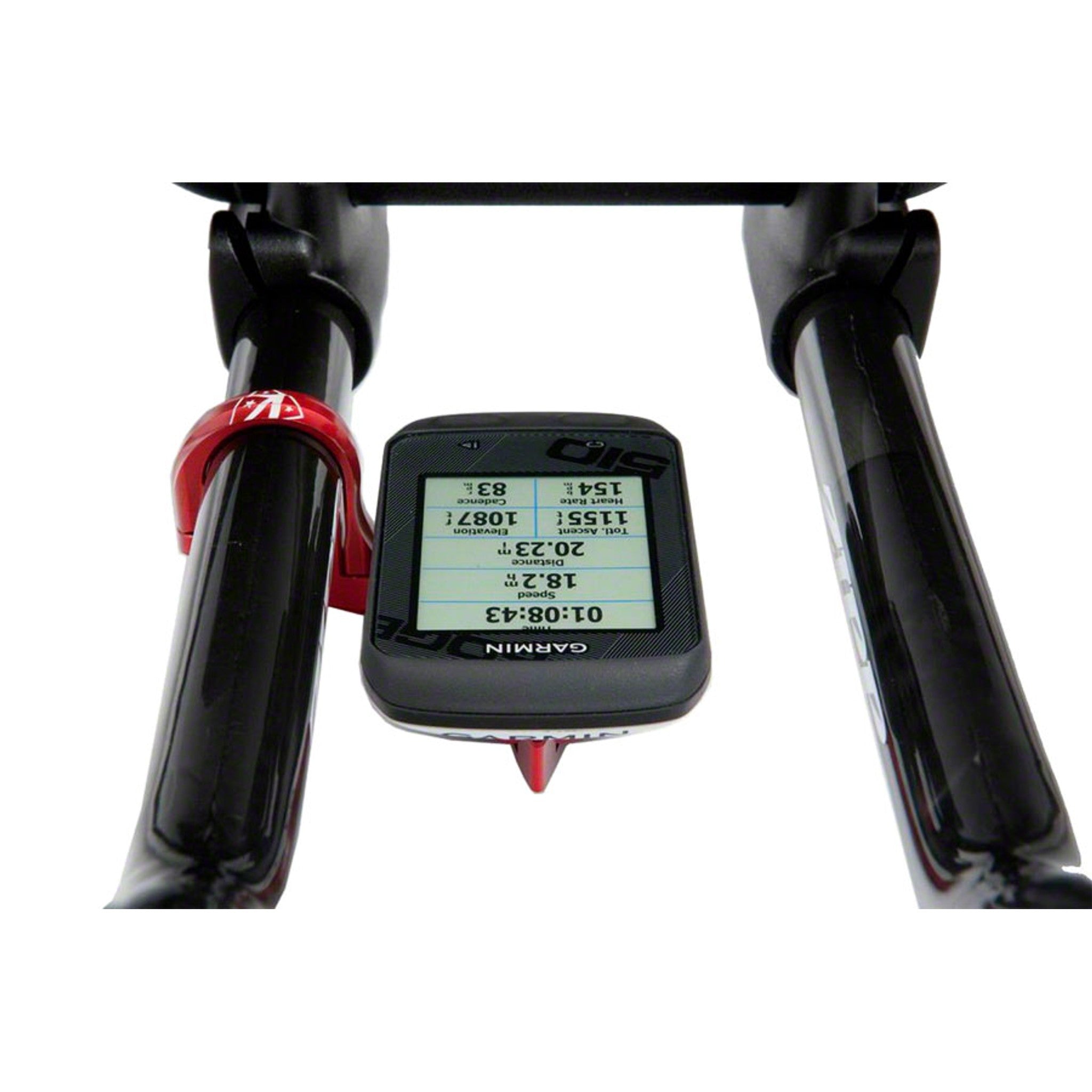 K-EDGE TT Mount for Garmin Edge and Forerunner Quarter Turn Type Computers, 22.2mm, Black