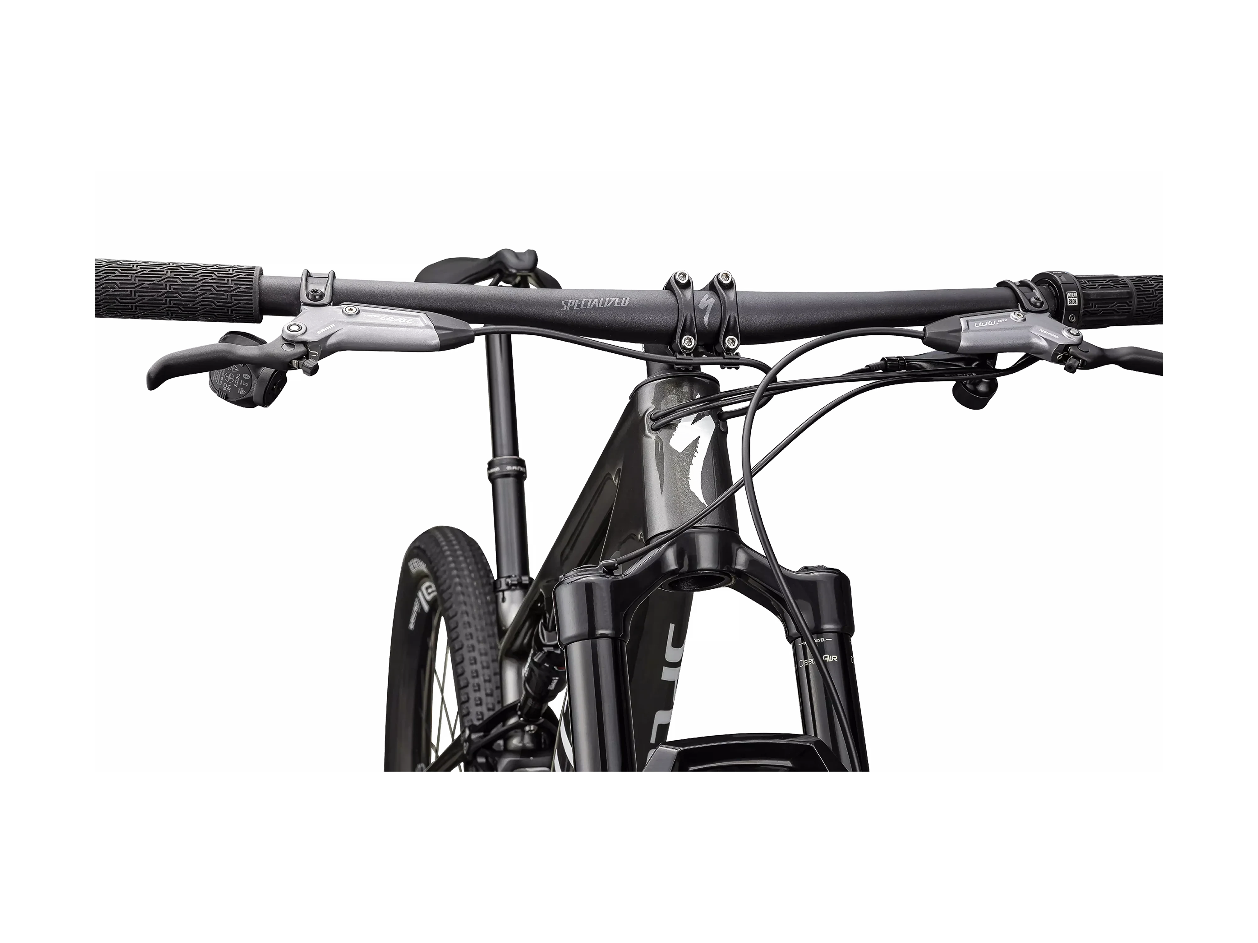 Epic 8 Expert_Mountain_Gloss Carbonblack Pearl White_Detail2.webp