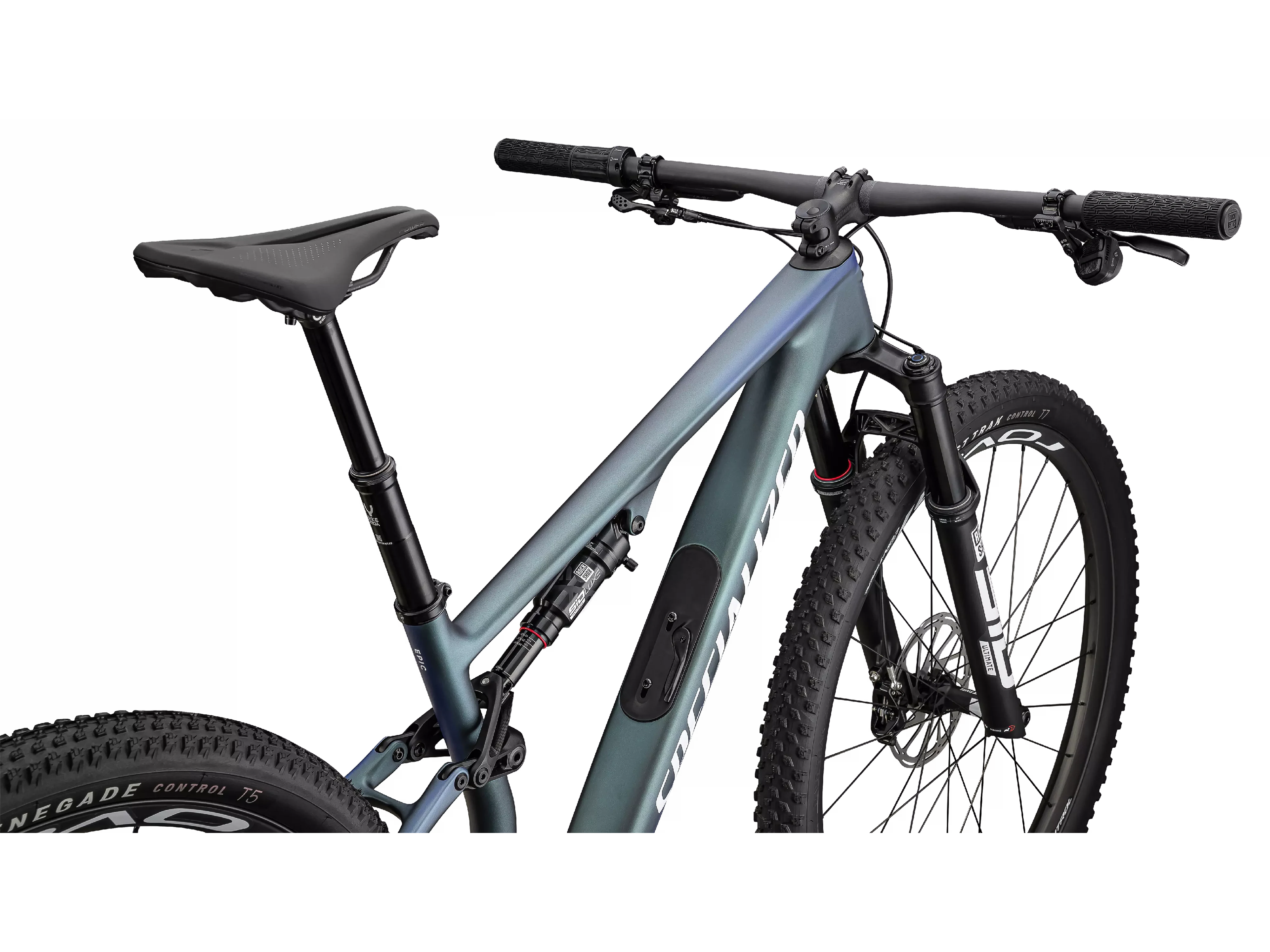 Epic 8 Pro_Satin Carbon:Metallic Sapphire:Metallic White Silver_Detail1.webp