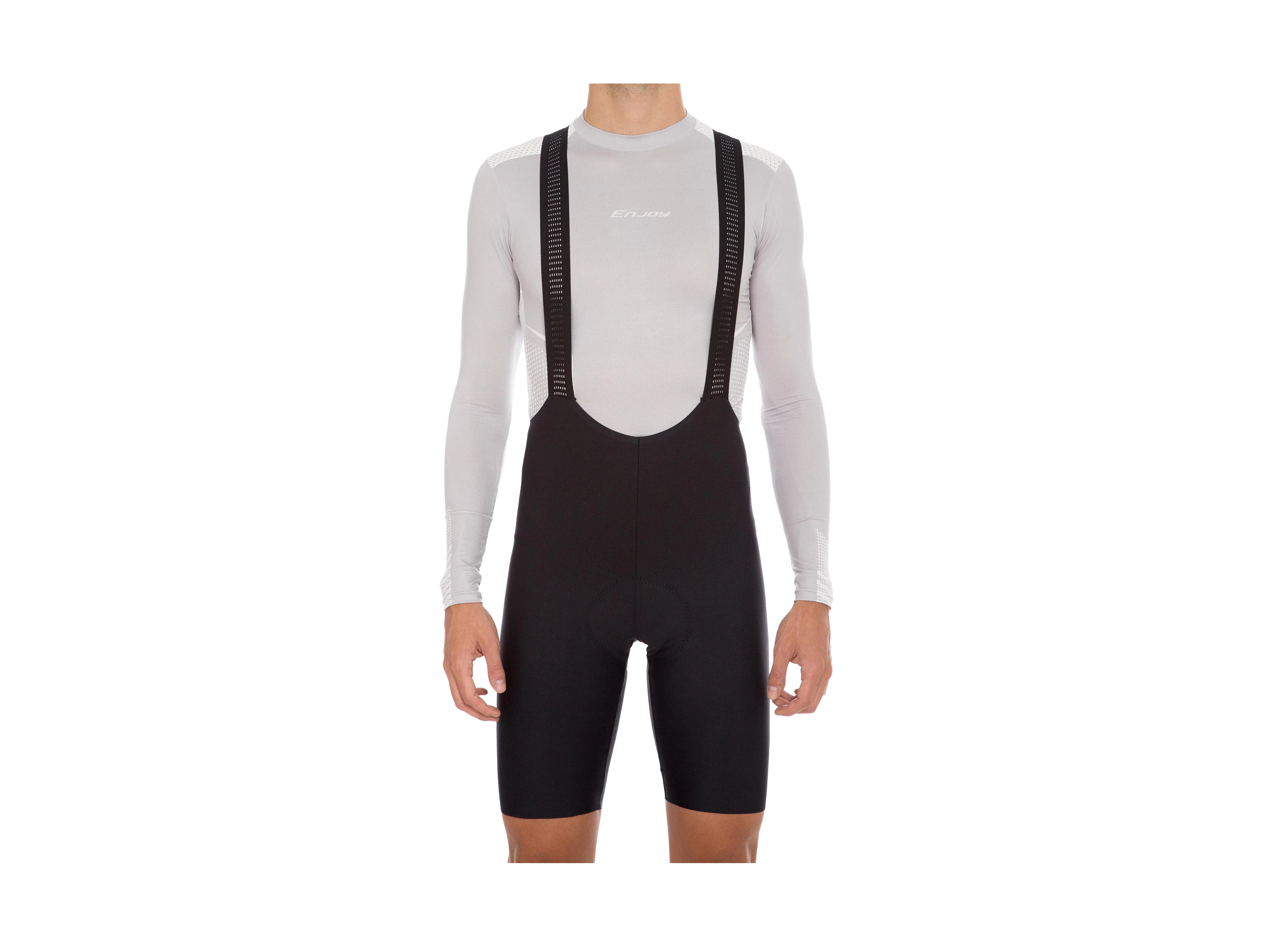 Epic Cycles Bib - Enjoy_Black_Front.webp