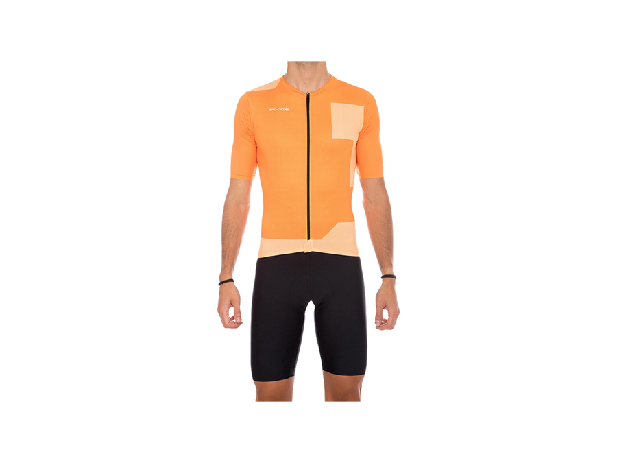 Epic Cycles Jersey - Enjoy_Orange_Main.webp