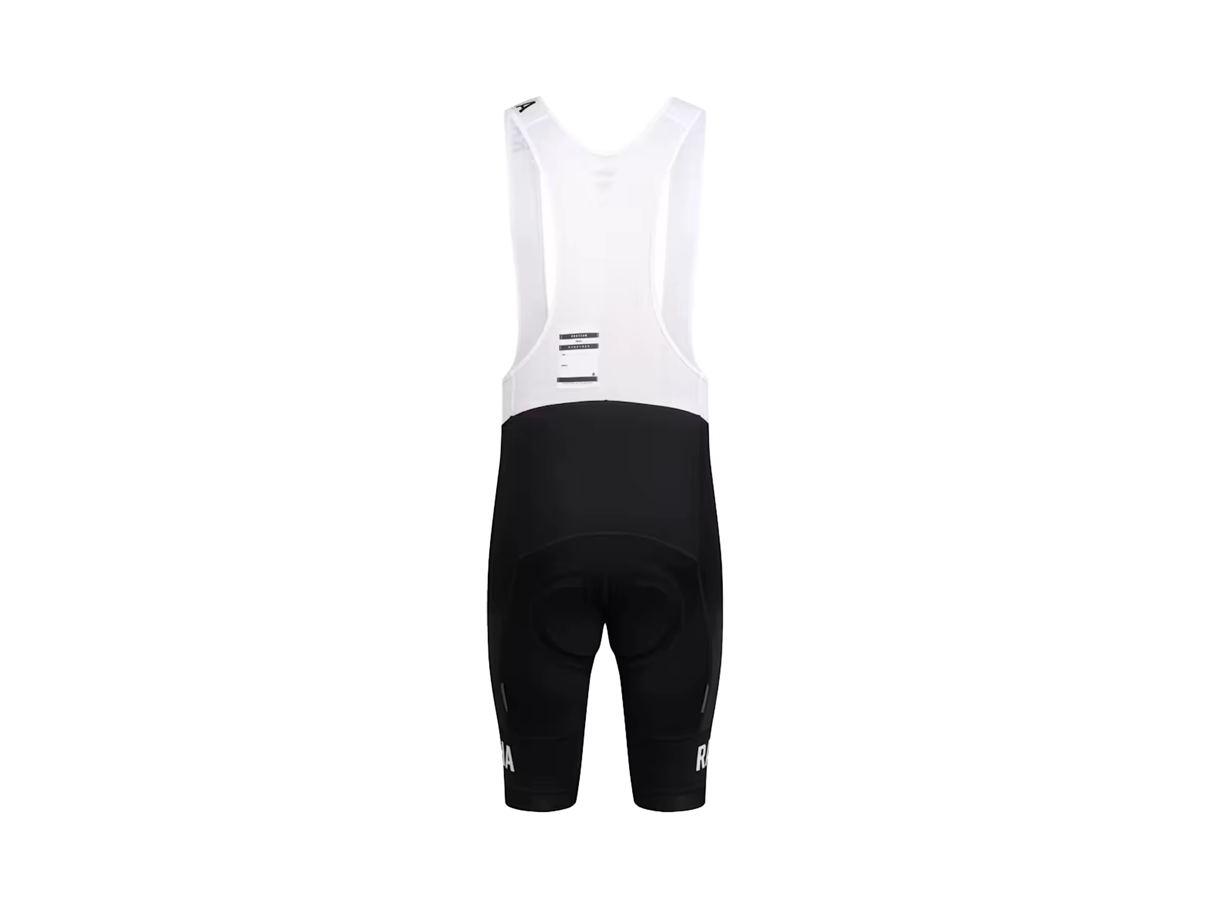 Men's Pro Team Training Bib Shorts_Black White_Back.webp