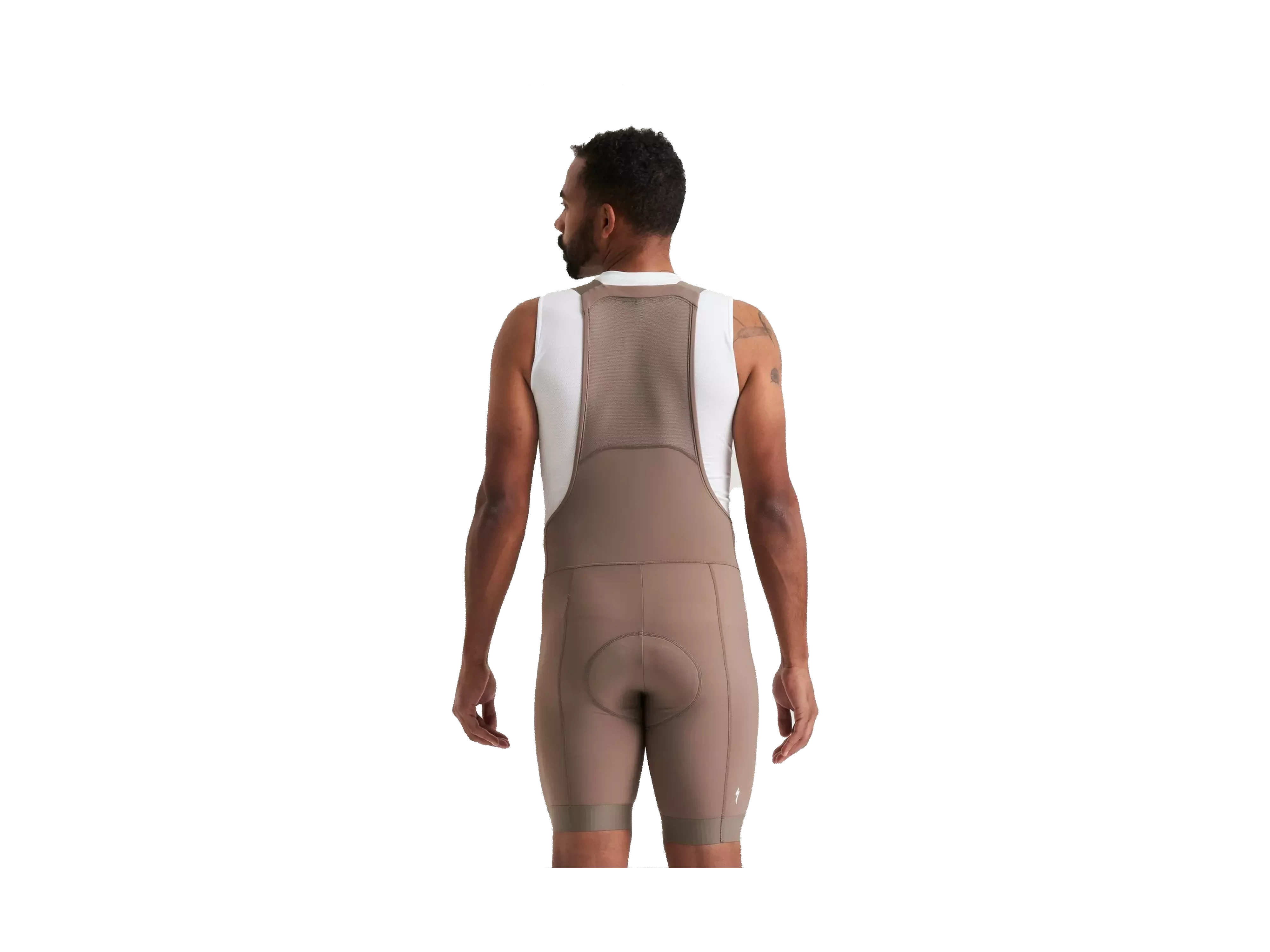 Men's Specialized Foundation Bib Shorts 2025_Gunmetal_Back.webp
