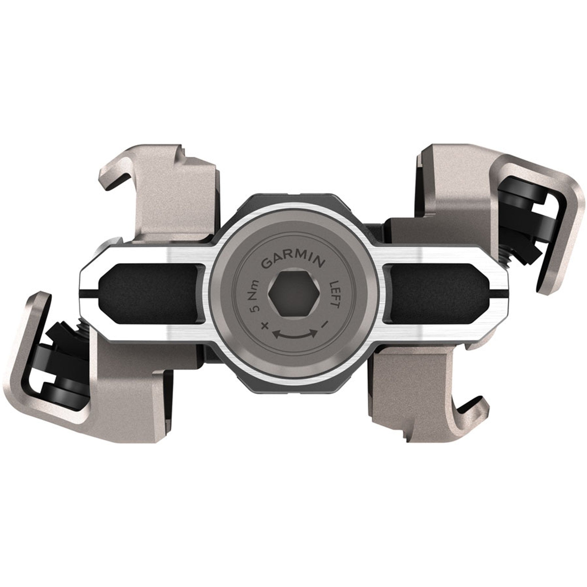 Rally XC110 Power Meter Pedals - Dual Sided Clipless, Alloy, 9/16", Black, Pair, Single-Sensing, Shimano SPD