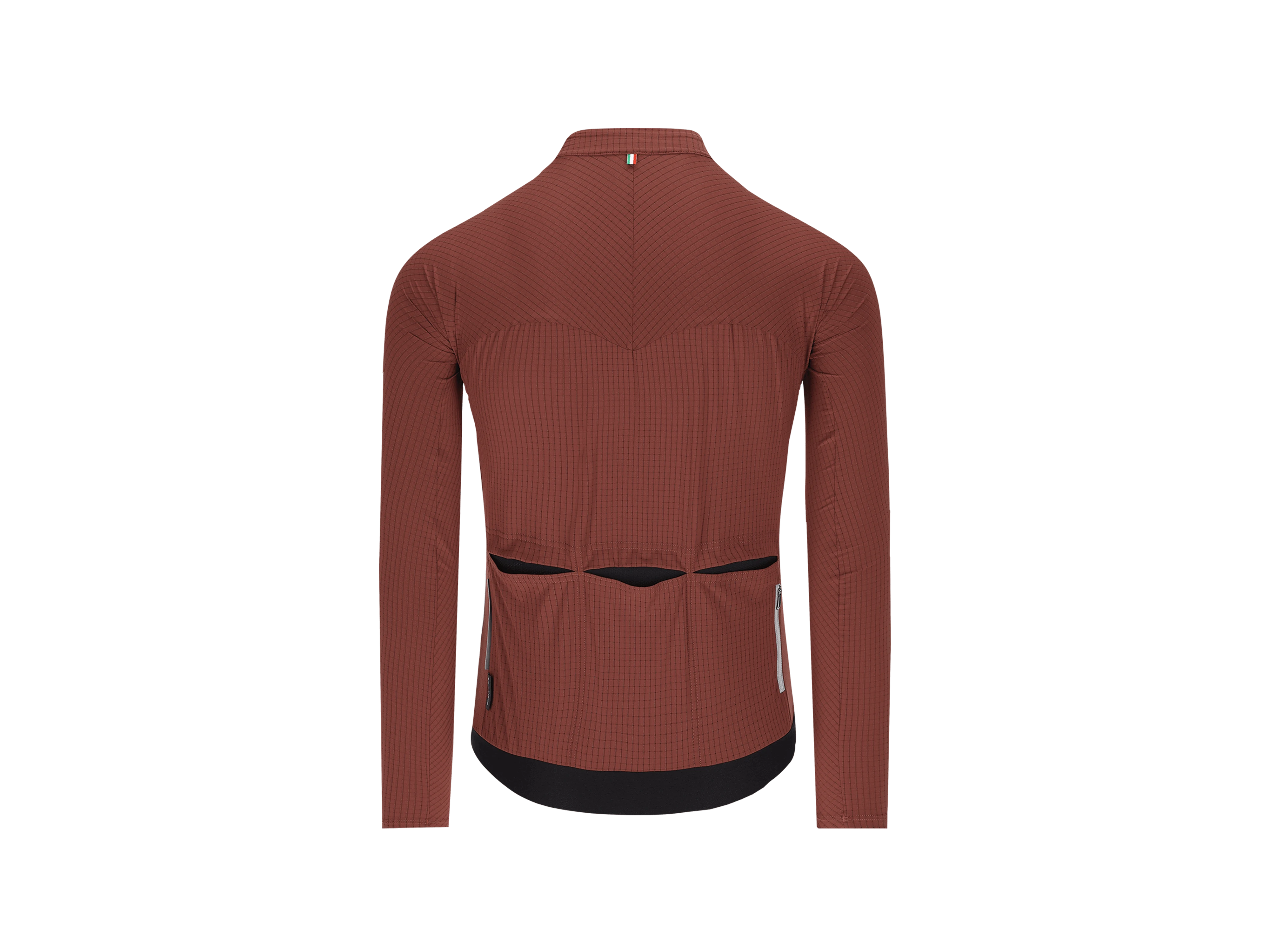 Pinstripe PRO Jersey Men_Siena Red_Back.webp