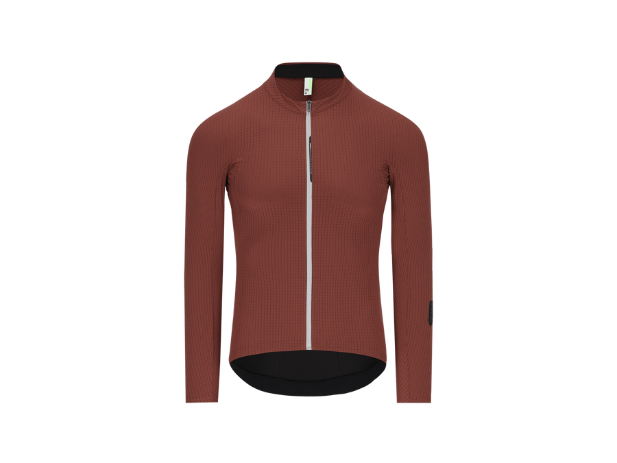 Pinstripe PRO Jersey Men_Siena Red_Front.webp