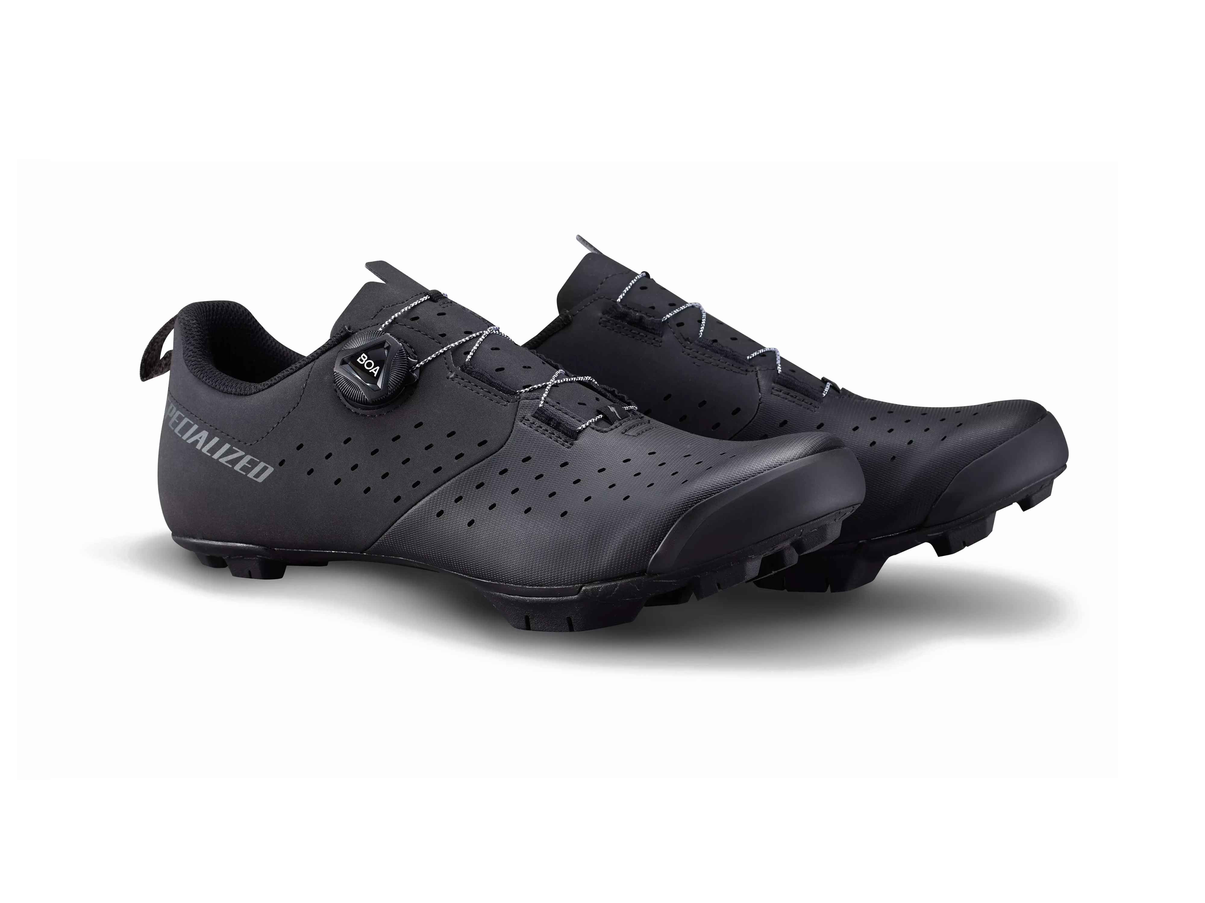 Recon 1.0 Gravel & Mountain Bike Shoe_Black_Mountain_Front.webp