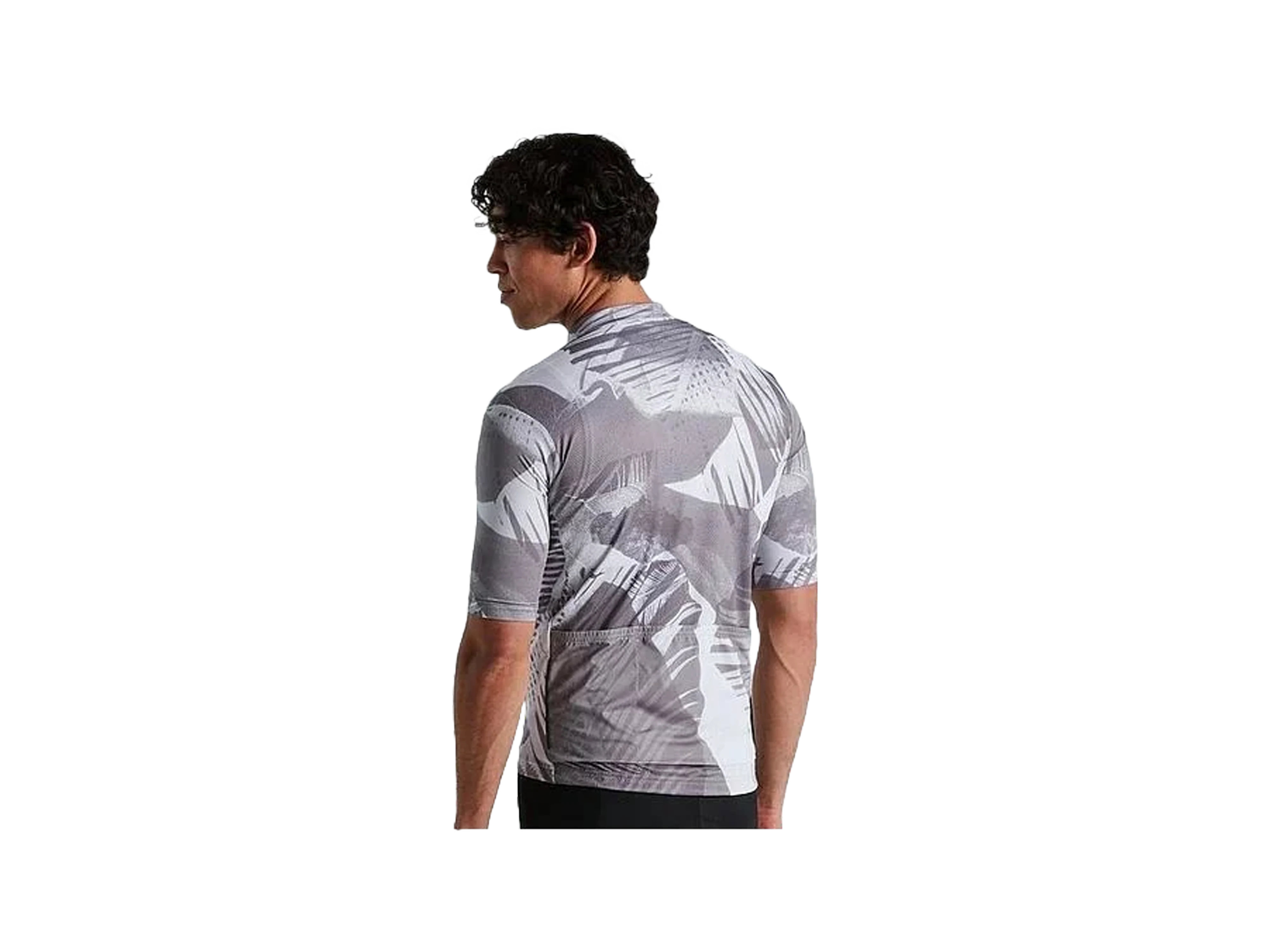 Roubaix Fern Jersey Short Sleeve Men_Dove Grey_Back.webp