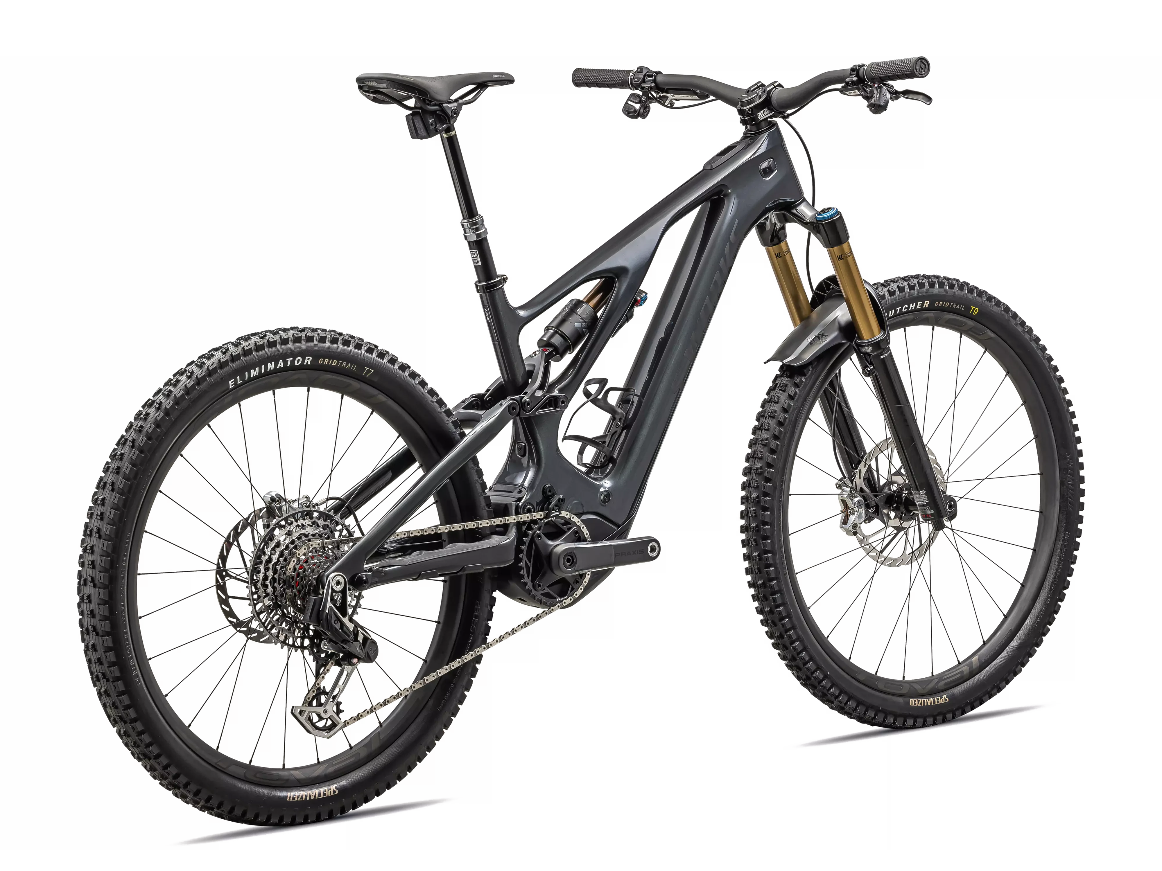 S-Works Turbo Levo 3_Gloss Black Liquid Metal: Satin Black Chrome Foil_Back.webp