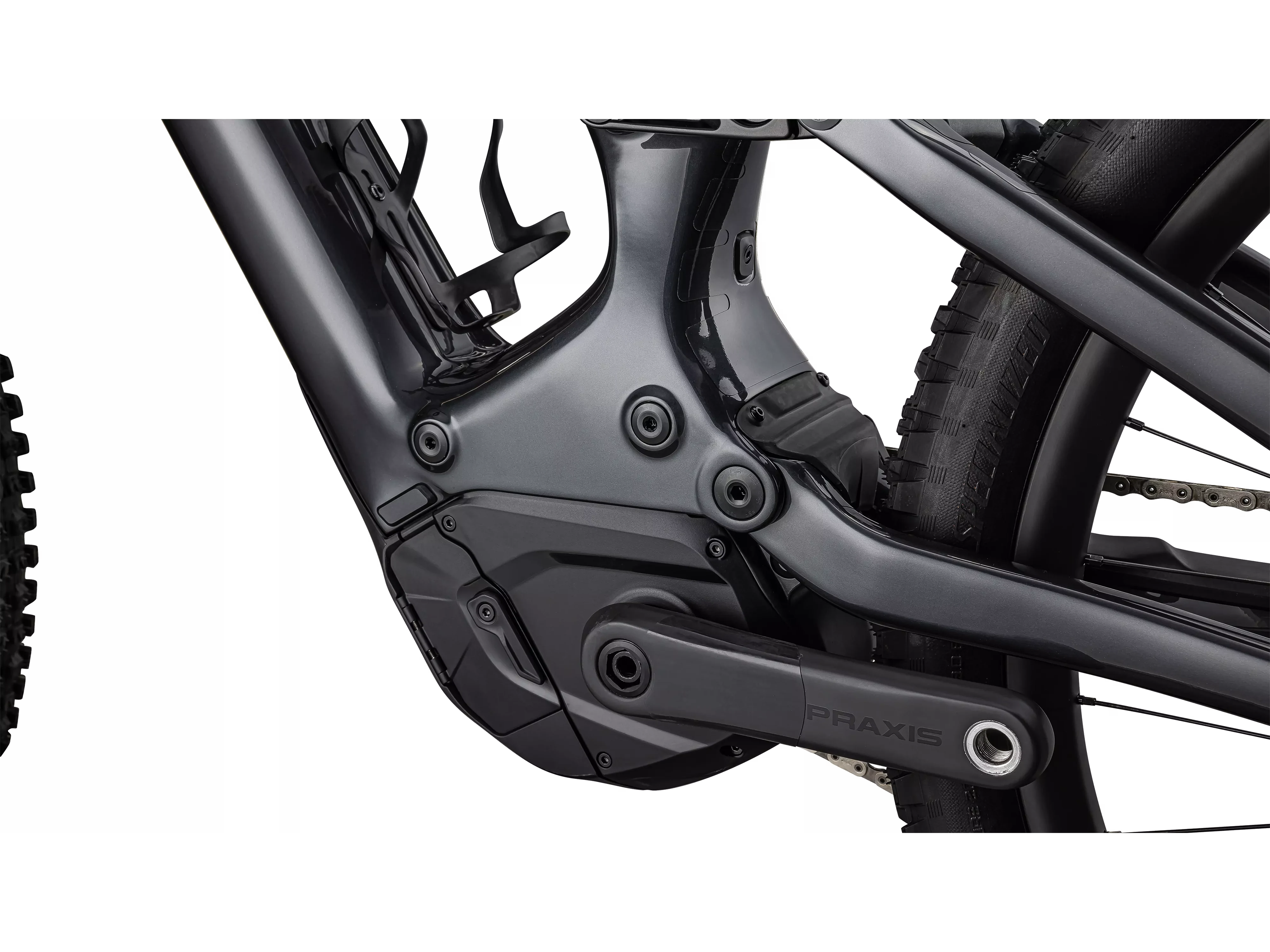 S-Works Turbo Levo 3_Gloss Black Liquid Metal: Satin Black Chrome Foil_Detail4.webp