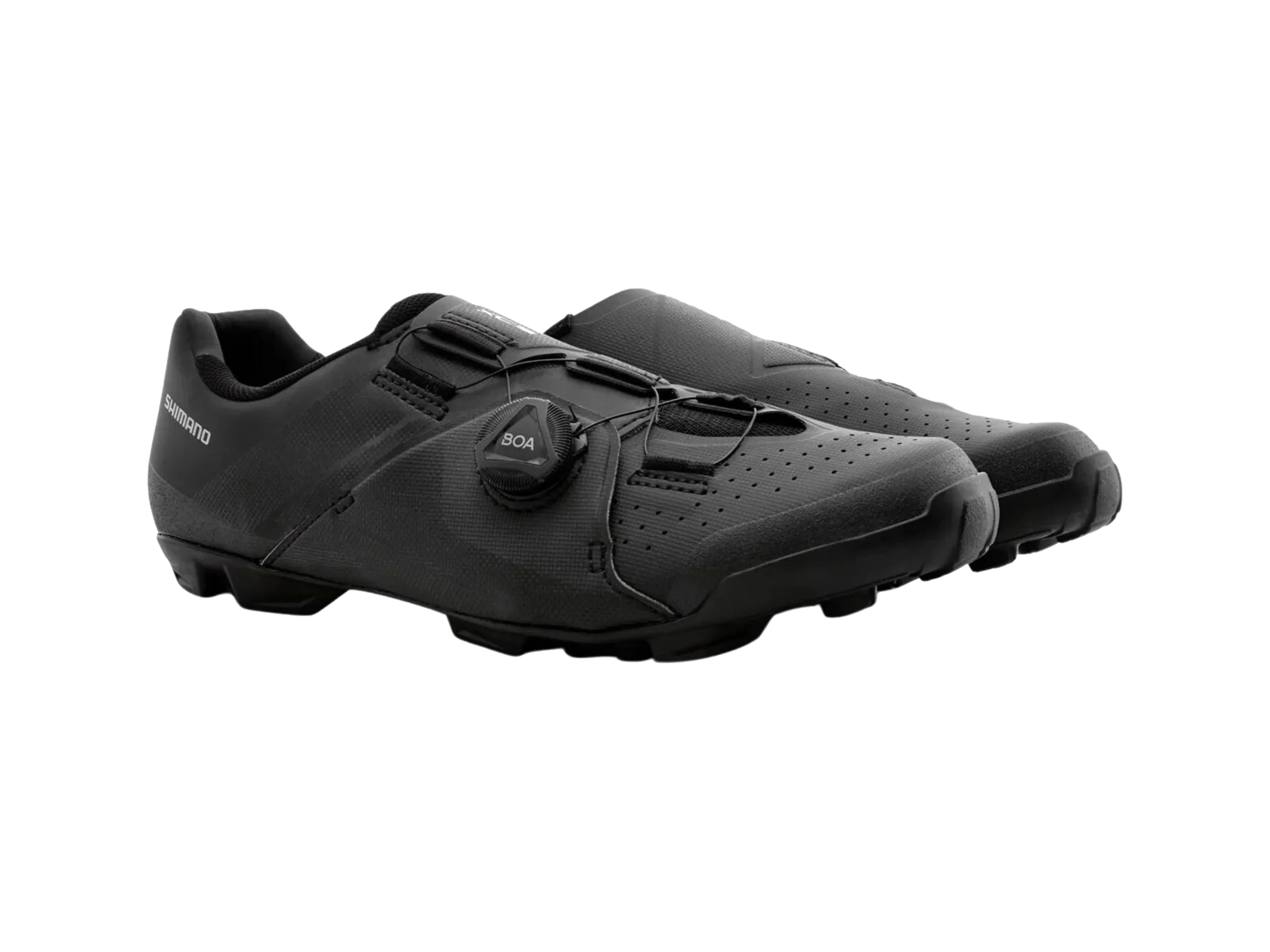 SH-XC300 Bicycle Shoes_Black_Mountain_Front.webp