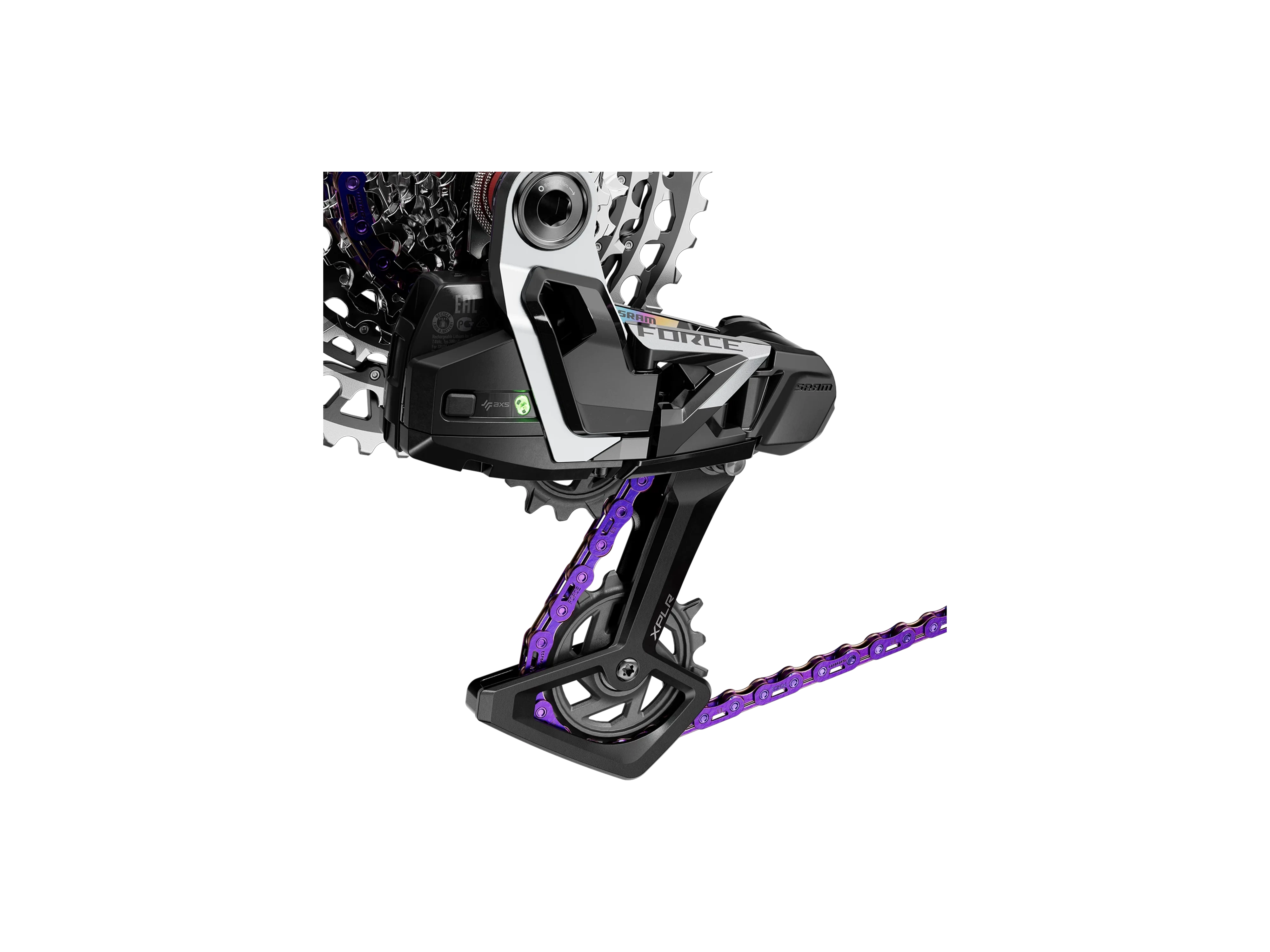 SRAM Force Flattop Chain - 12/13-Speed, 126 Links, PowerLock