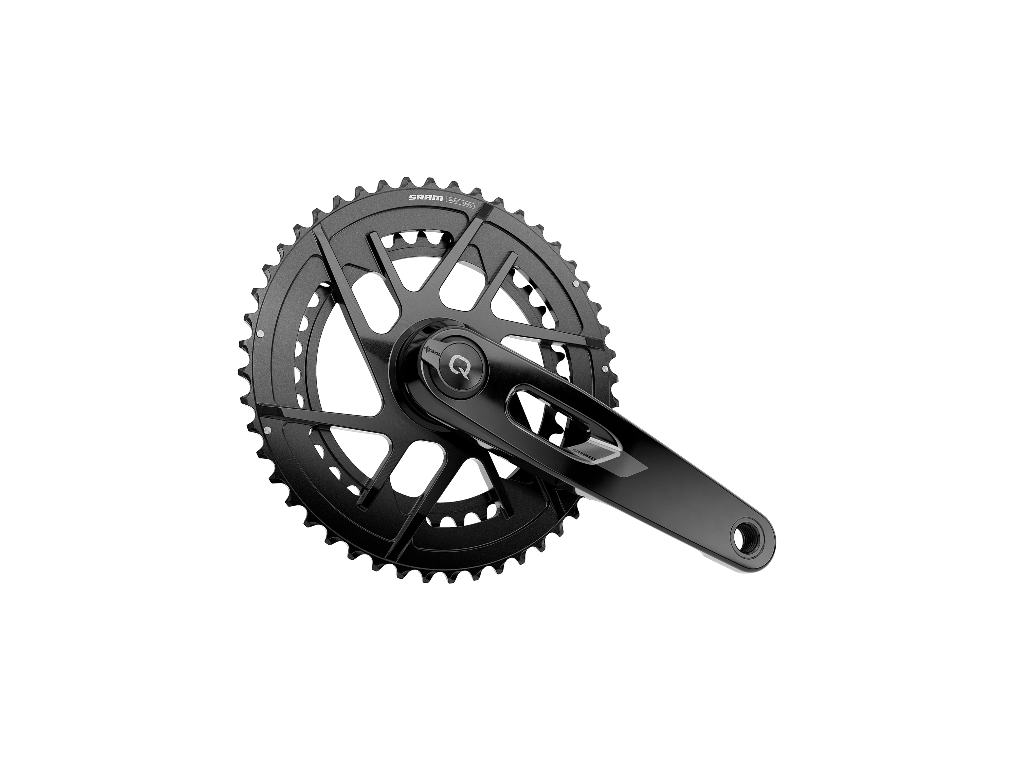 SRAM Rival AXS Power Meter Crankset - 170mm, 12-Speed, 48/35t, 8 SRAM Rival AXS Power Meter Crankset - 170mm, 12-Speed, 48/35t, 8