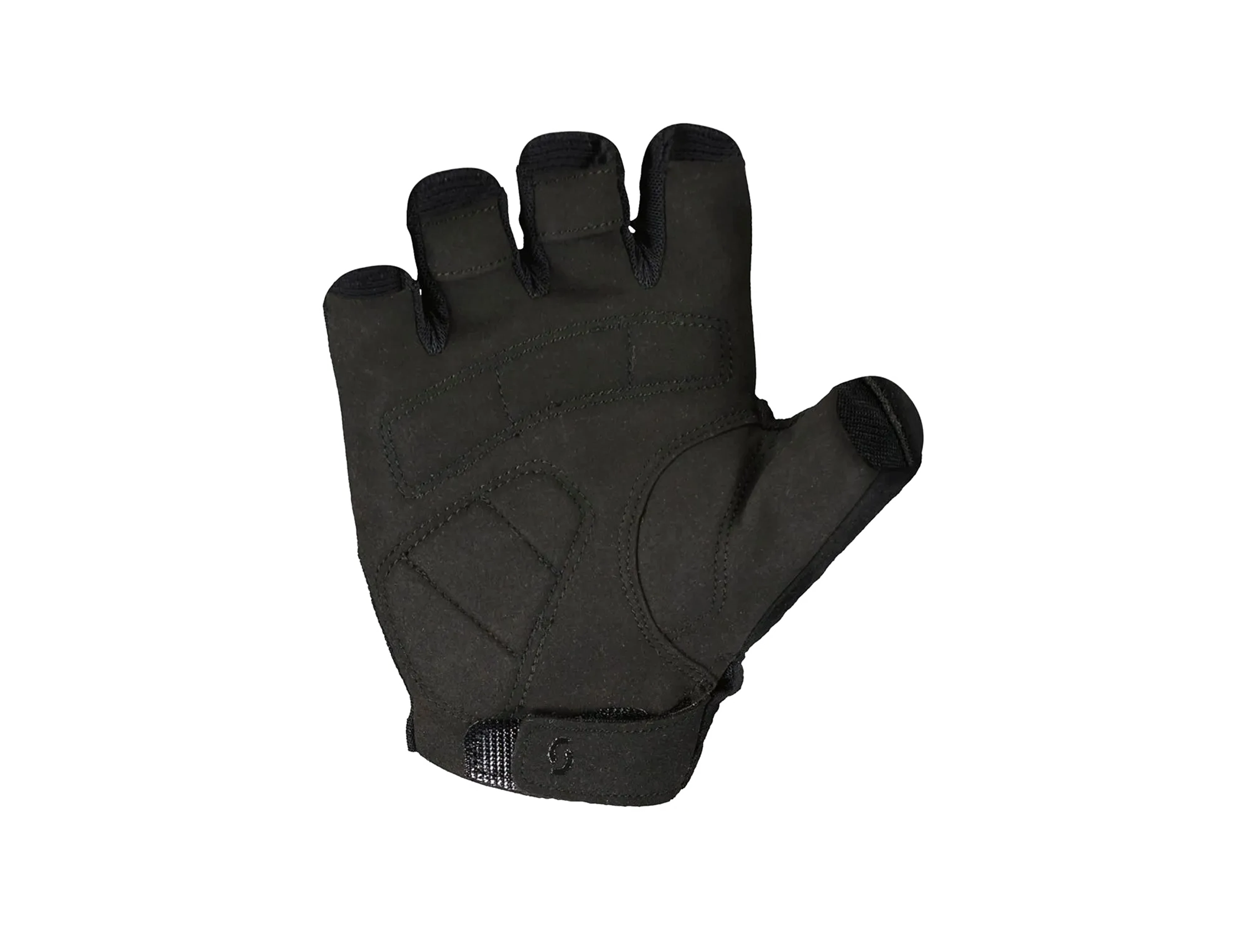 Scott Perform Gel Gloves Short Finger_Black Light Grey_Back.webp