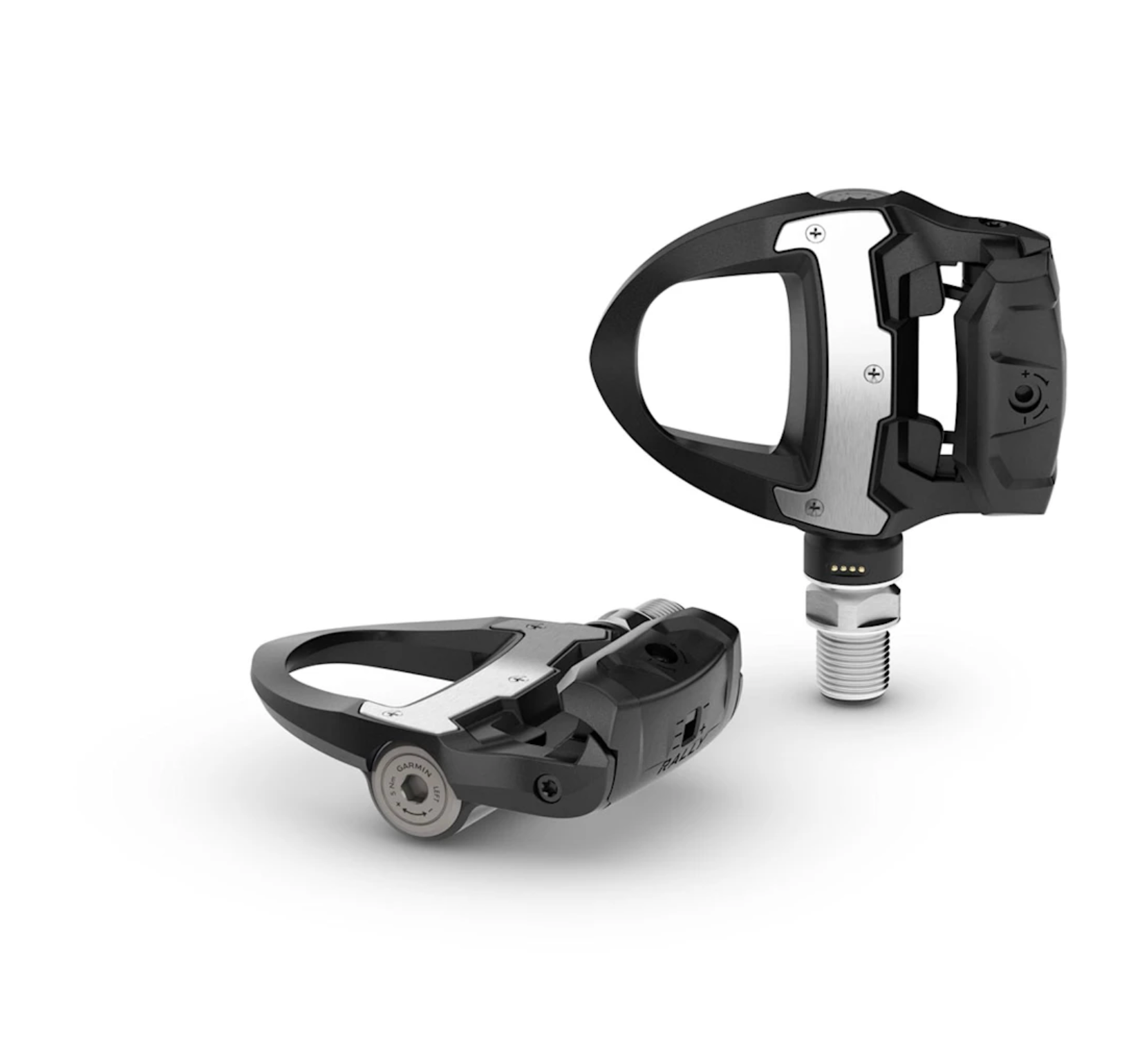 Rally RS210 Dual-Sensing Power Meter Pedals Black