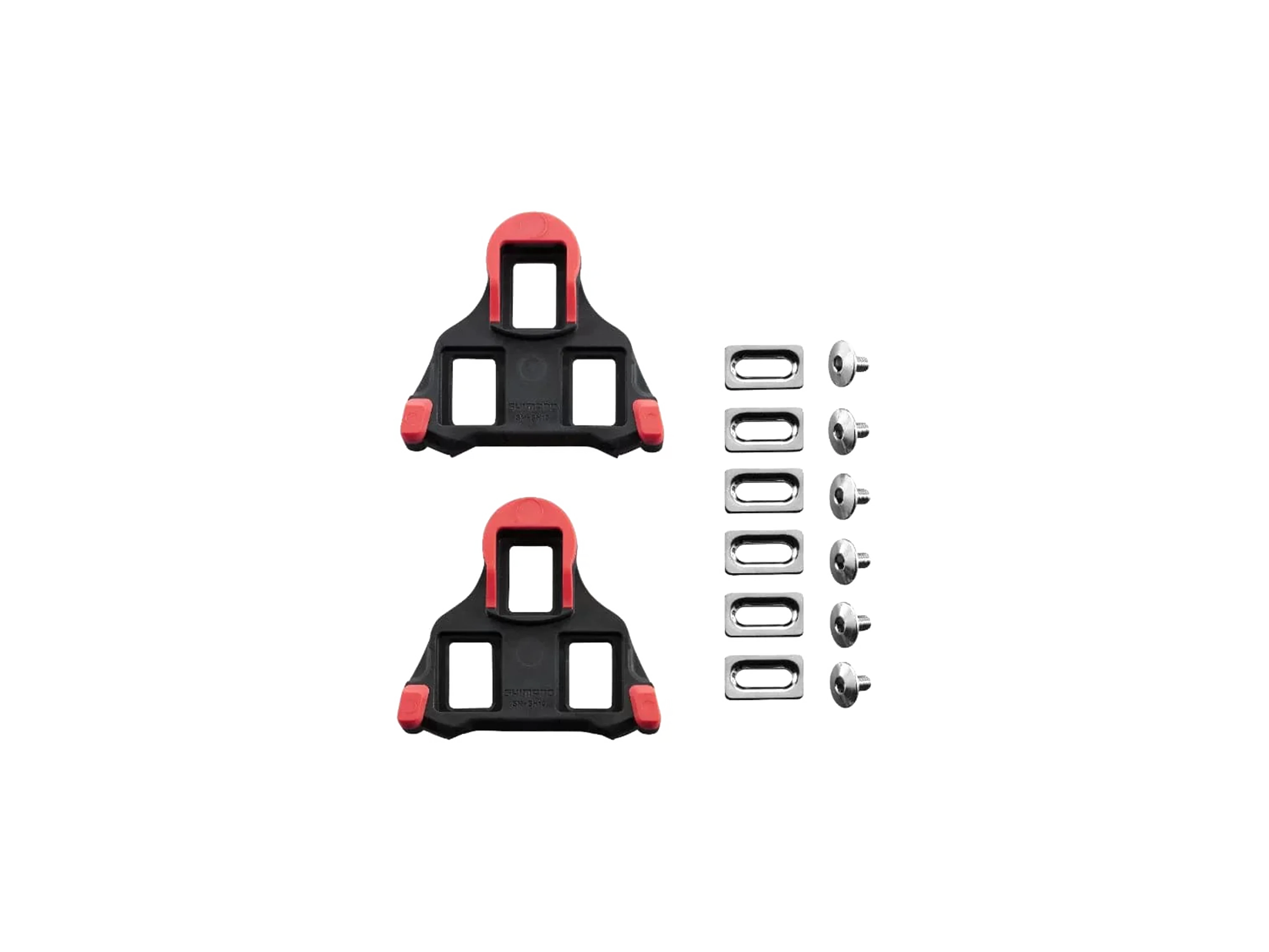 Shimano-SH10 SPD-SL Cleat Set, 0 Degree Floa - Red_Main.webp