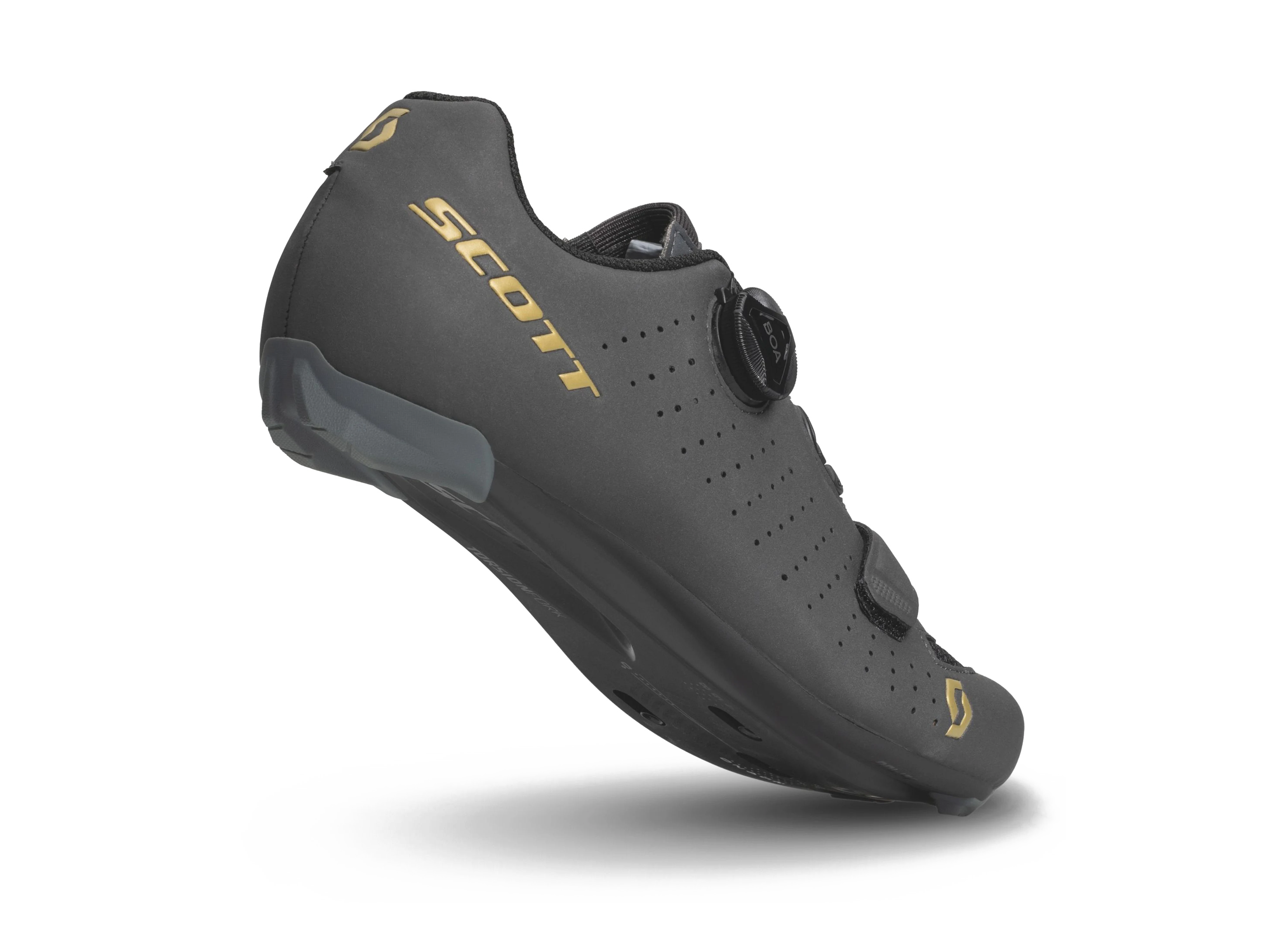 Shoe Road Comp Boa Lady_Dark Grey-Black_Road_Back.webp