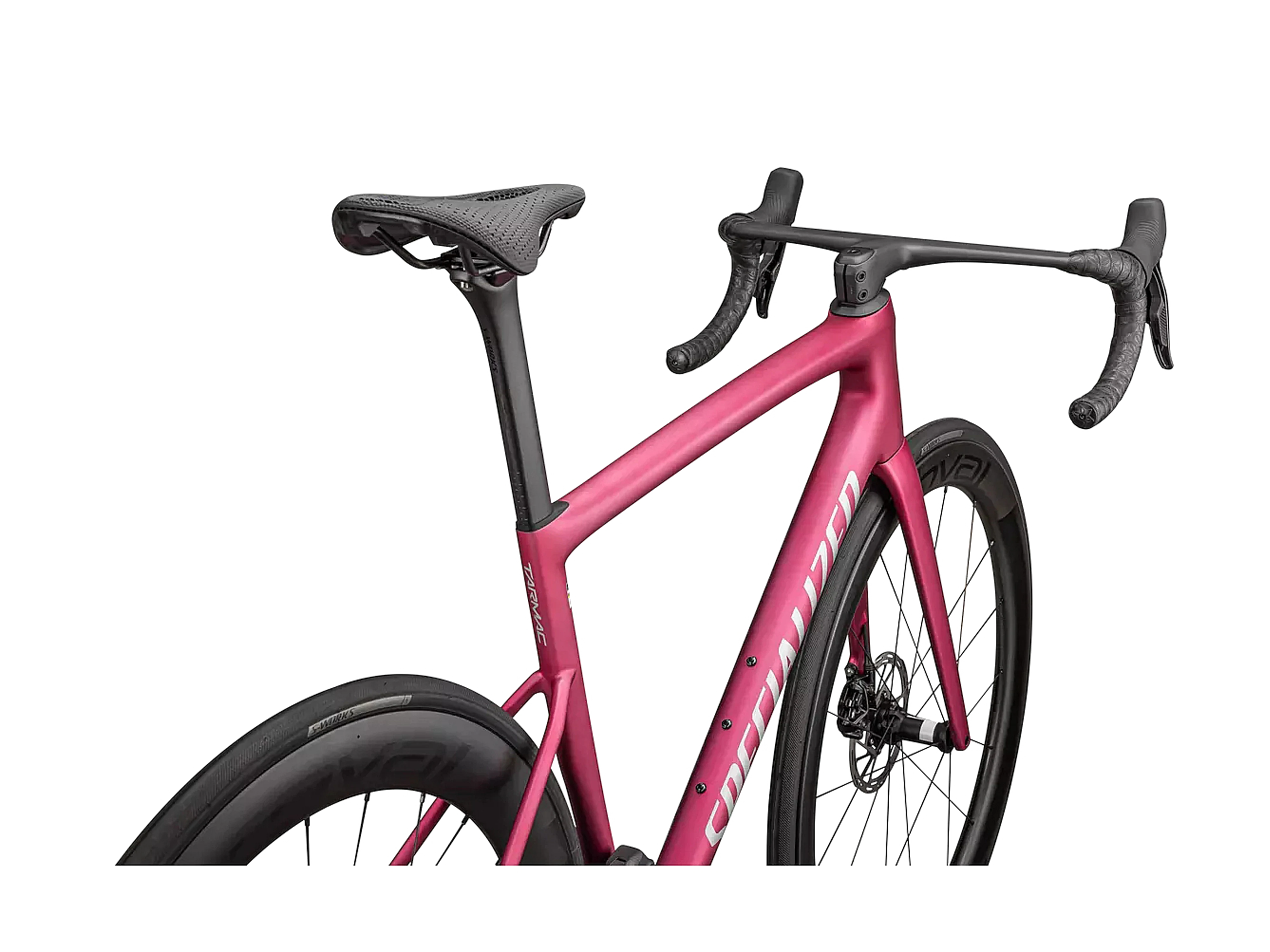 Tarmac SL8 Pro - SRAM Force eTap AXS 2025_Satin Pink Tint Over Silver Dust : Silver Dust_DETAIL1.webp