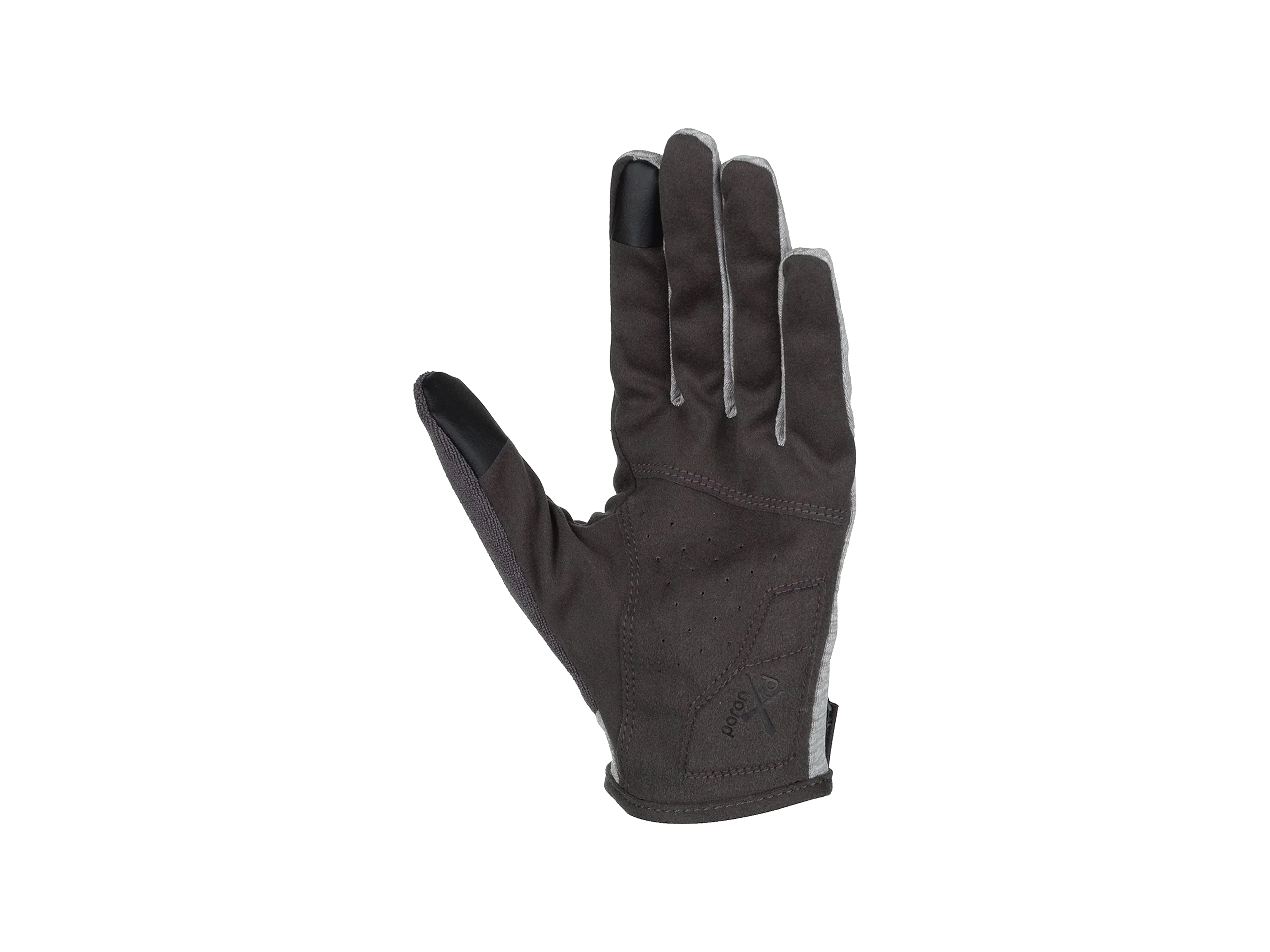 Transit Long Finger Gloves Black_Back.webp