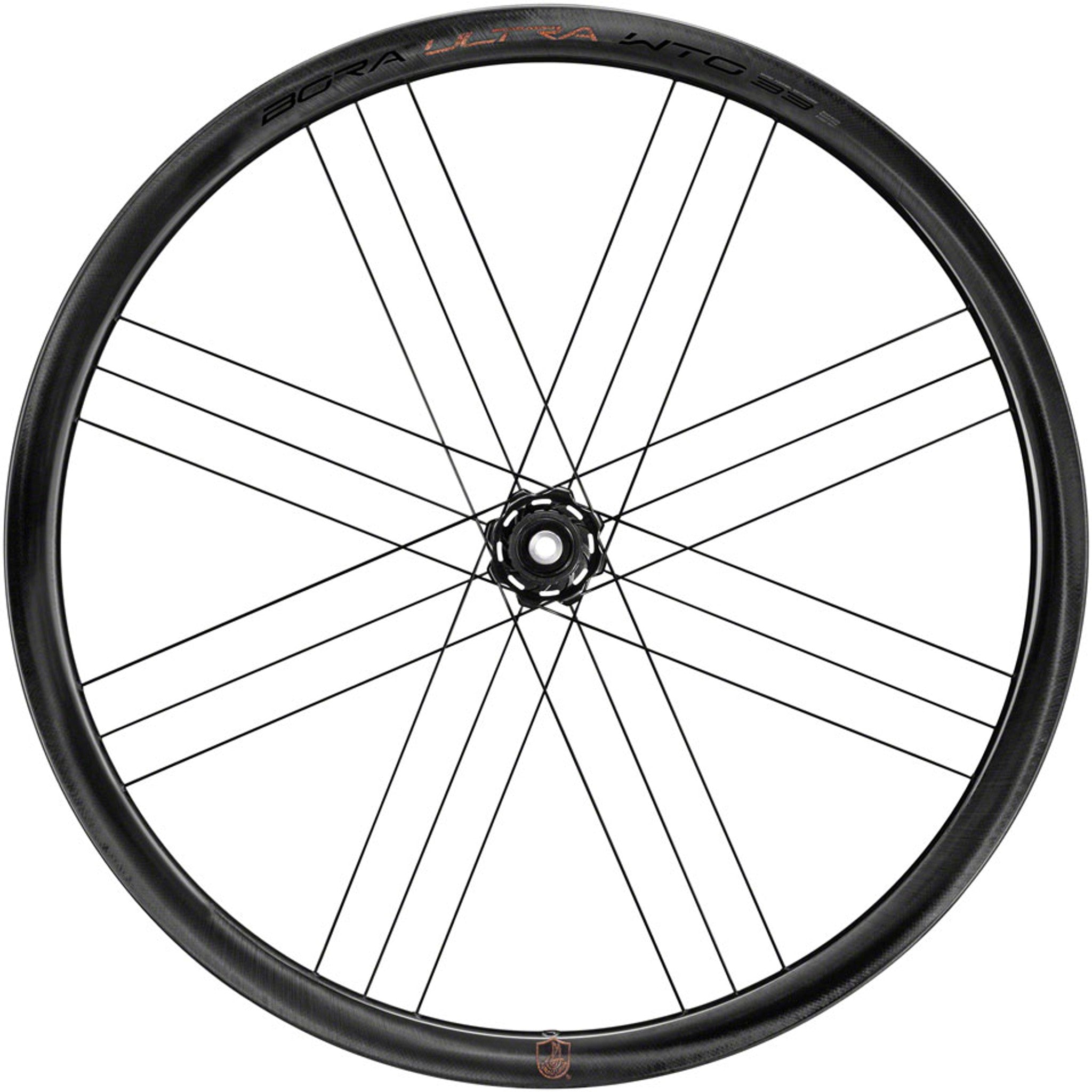 Bora Ultra WTO 33 Front Wheel - 700c, 12 x 100mm, Center-Lock, 2-Way Fit, Gray