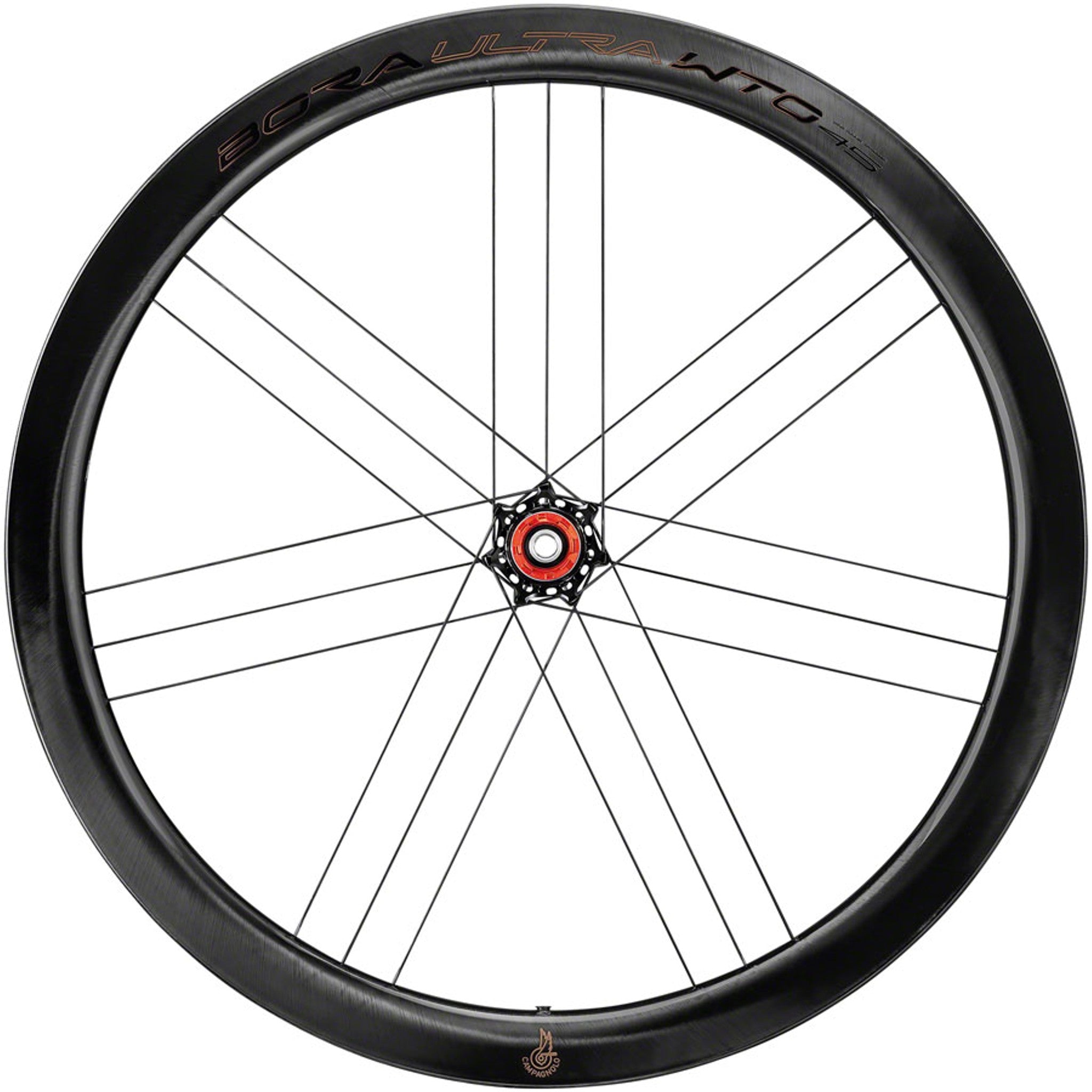 BORA Ultra WTO 45 C23 Rear Wheel - 700c, 12 x 142mm, Center-Lock, N3W, 2-Way Fit, Carbon