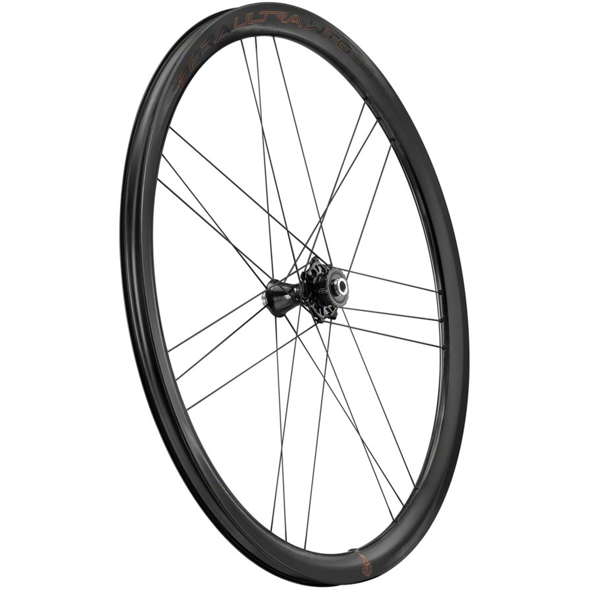 Bora Ultra WTO 35 C23 Front Wheel - 700c, 12 x 100mm, Center-Lock, 2-Way Fit, Carbon