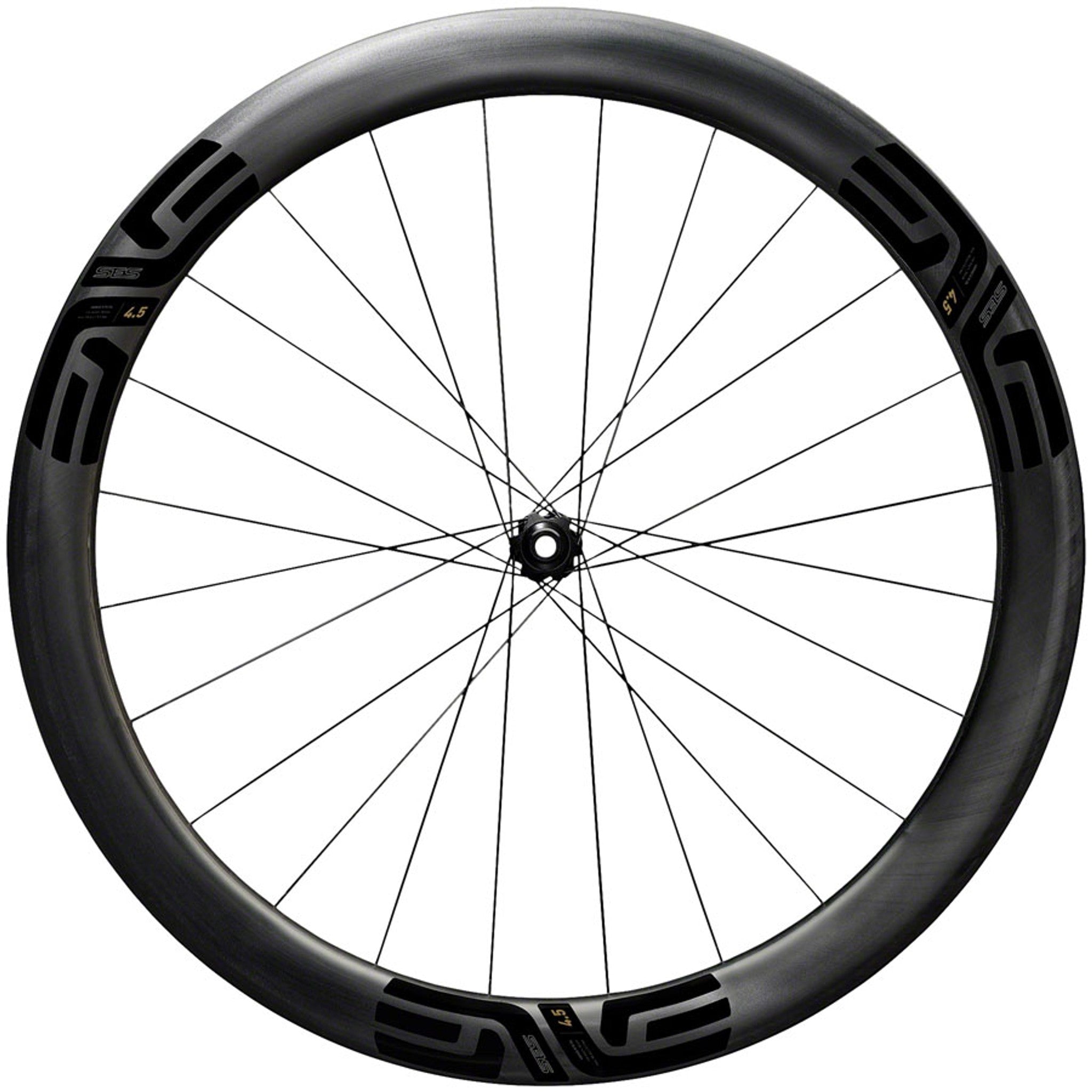 SES 4.5 Front Wheel - 700, 12 x 100, Center-Lock, Black