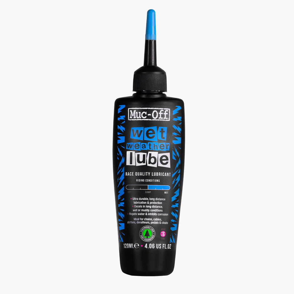 Muc-Off Bio Wet Bike Chain Lube - 120ml, Drip