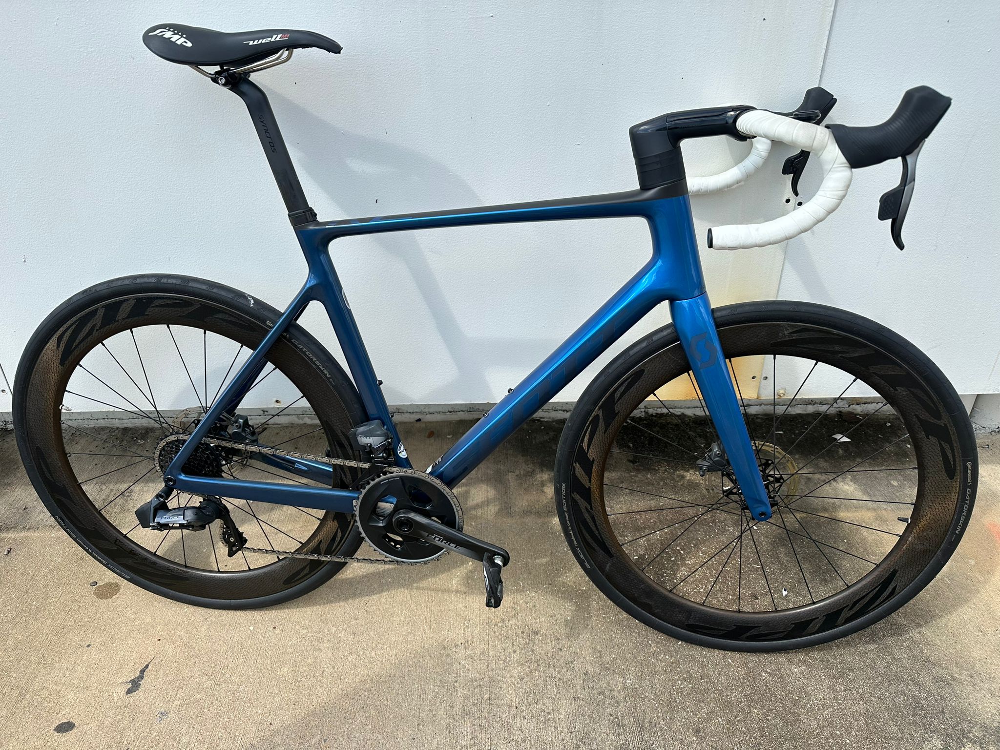 Scott addict fashion rc 30 blue bike