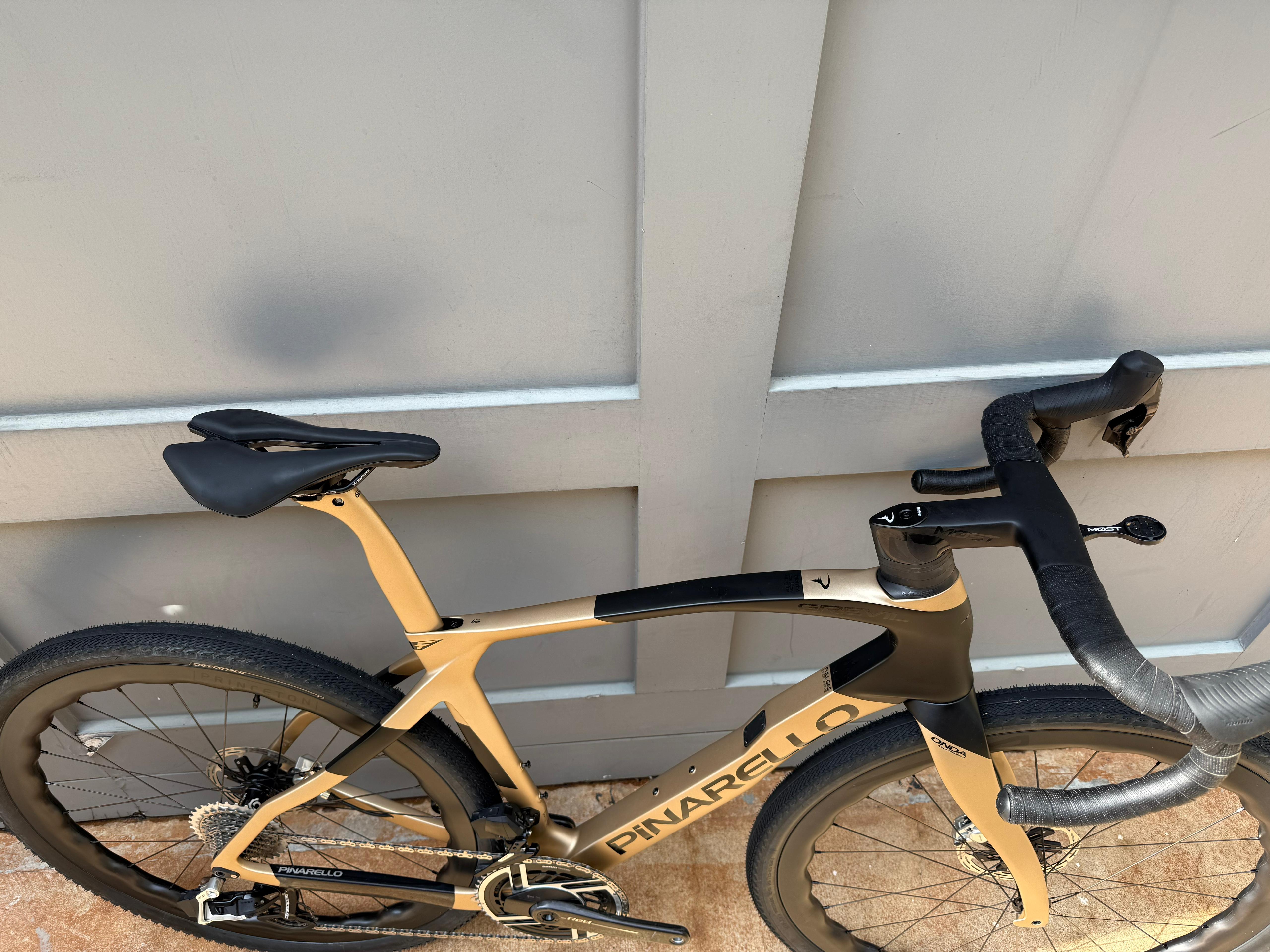 2023 Pinarello Grevil Frame w/ Talon bars 120/46 NEW Sram Red AXS  53 cms Pre-Owned