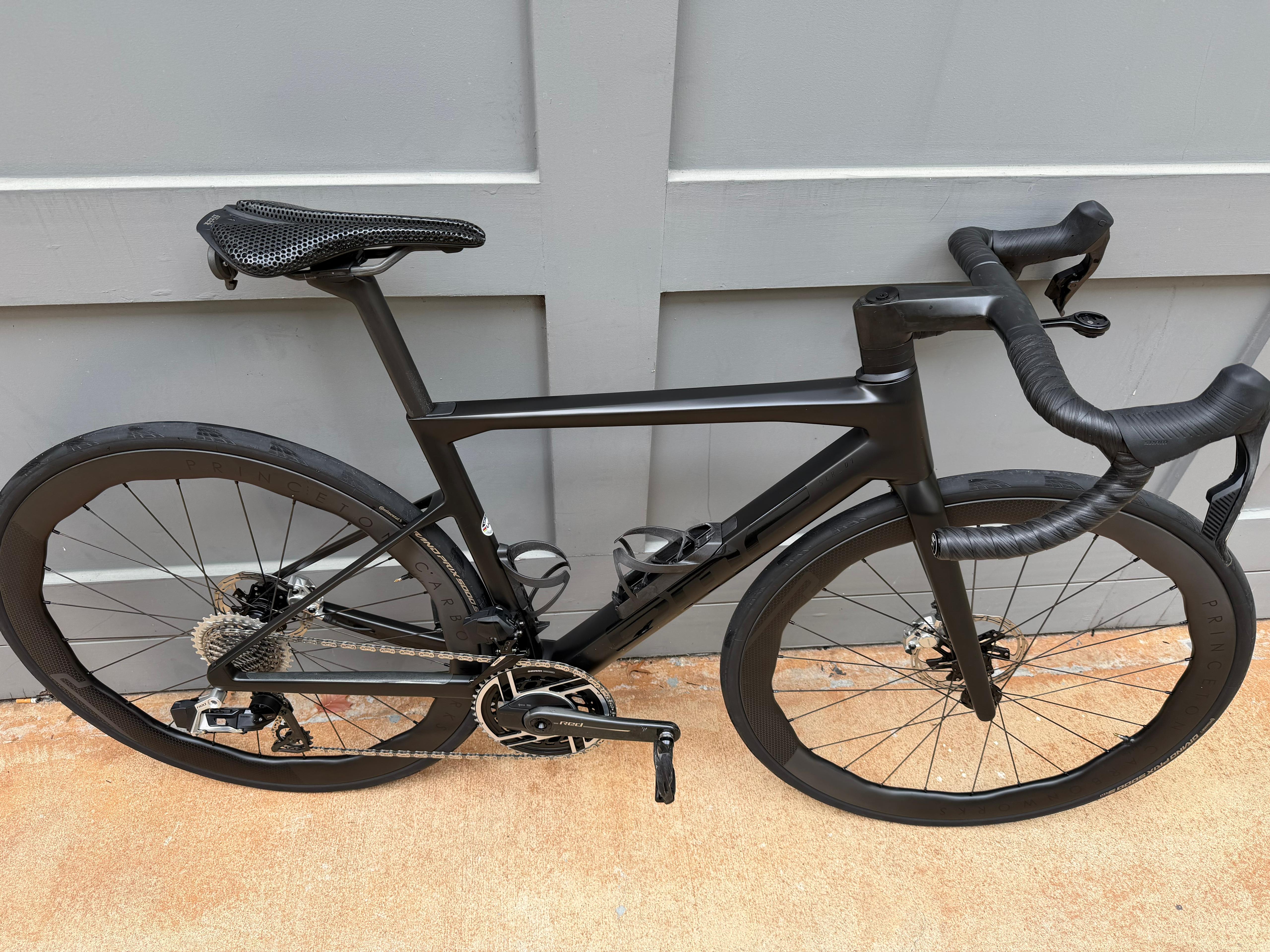 2022 BMC teammachine SLR01 51cm New Sram Red E1 w/ power meter and Princeton Peak 4550 Evo wheelset. Pre-Owned