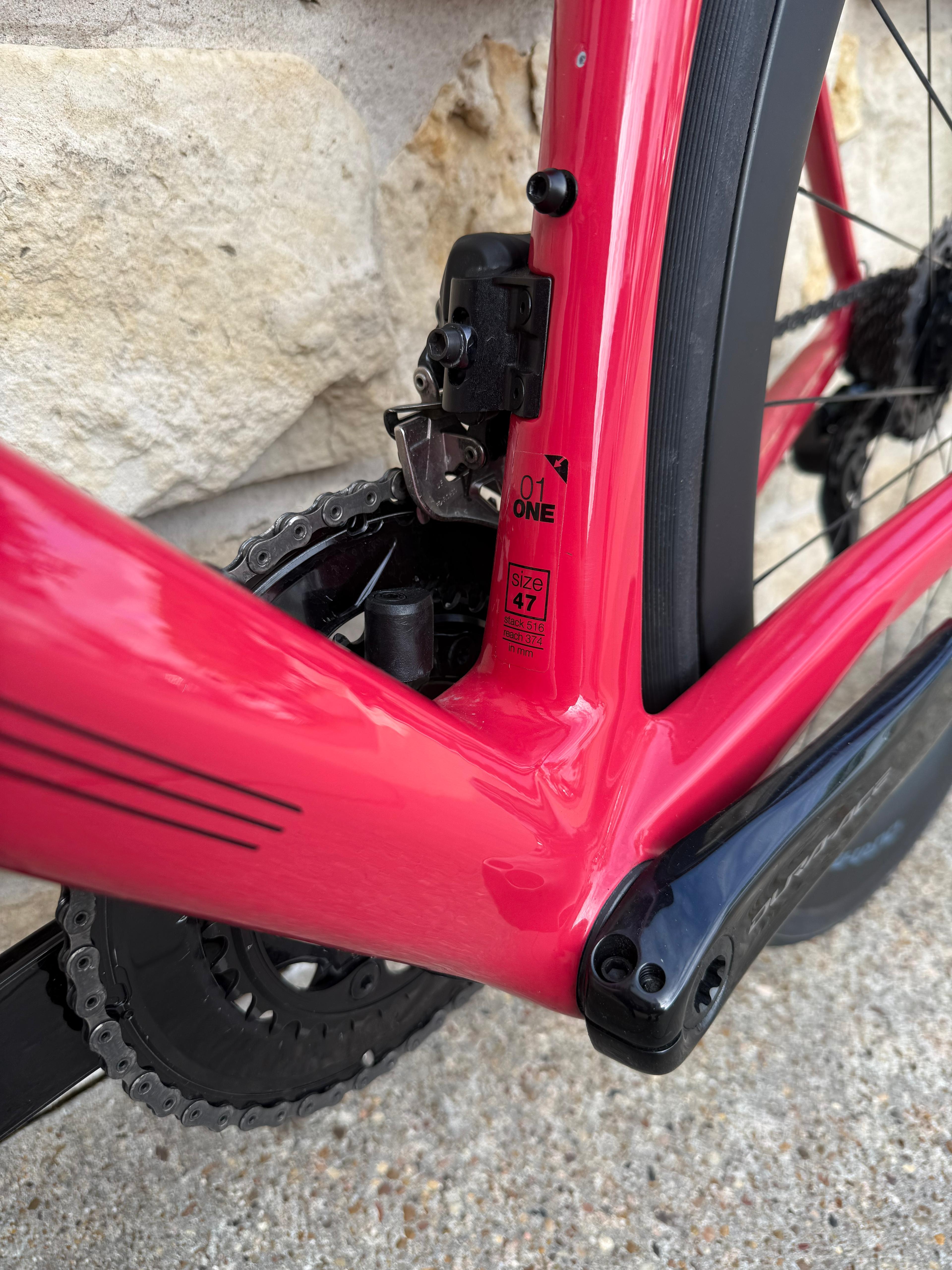 2022 BMC Roadmachine 01 one Di2 Dura ace 47cm Pre-Owned